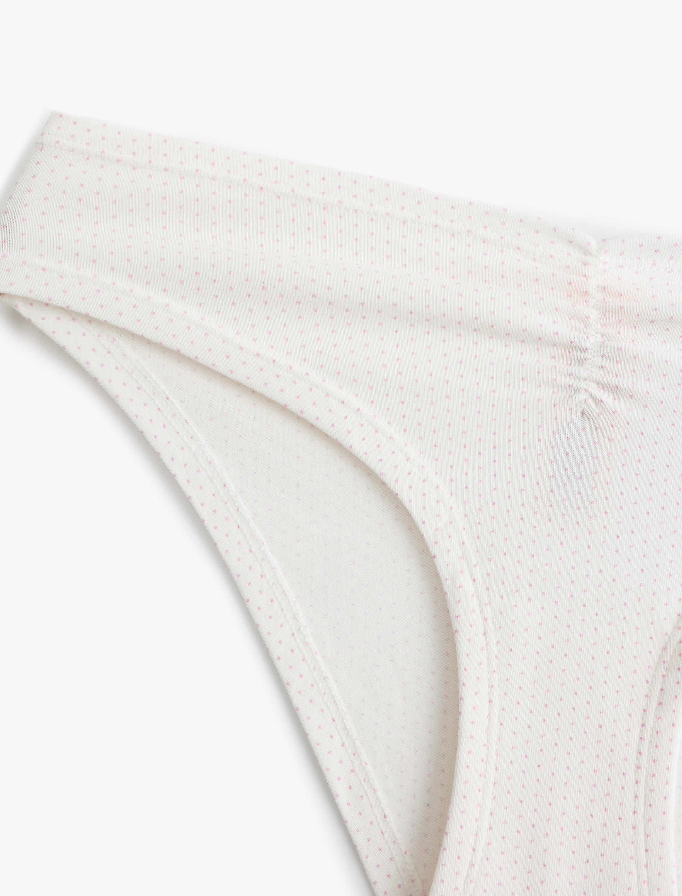   Pamuklu Drape Detaylı Fitilli Brazilian Külot