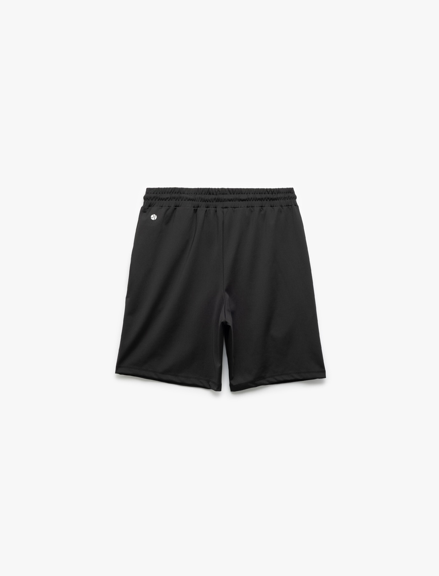   Beli Bağcıklı Cep Detaylı Oversize Bermuda Spor Şort