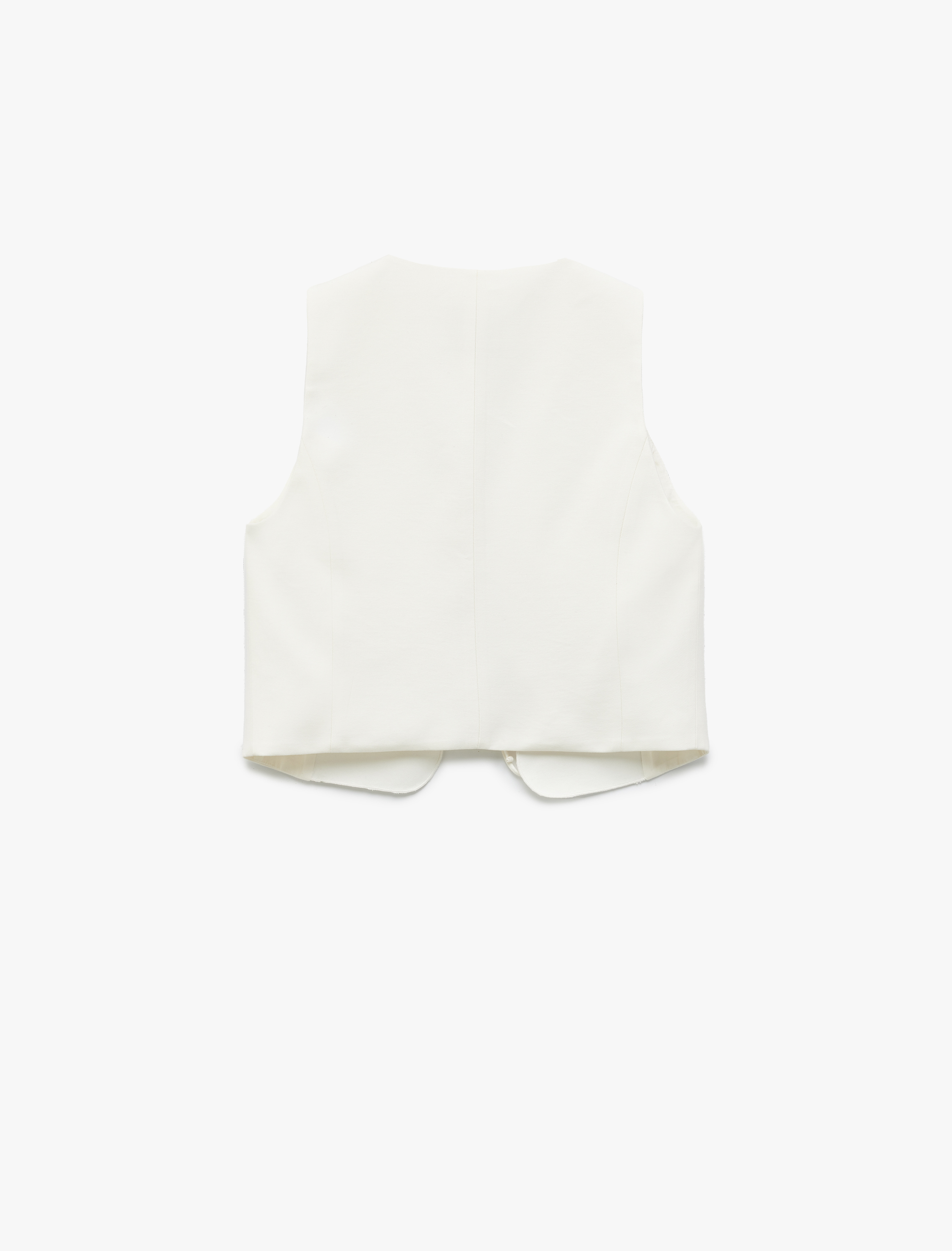   Koton X Sima Tarkan - Astarlı Viskon Fiyonklu Önden Bağlamalı Yelek