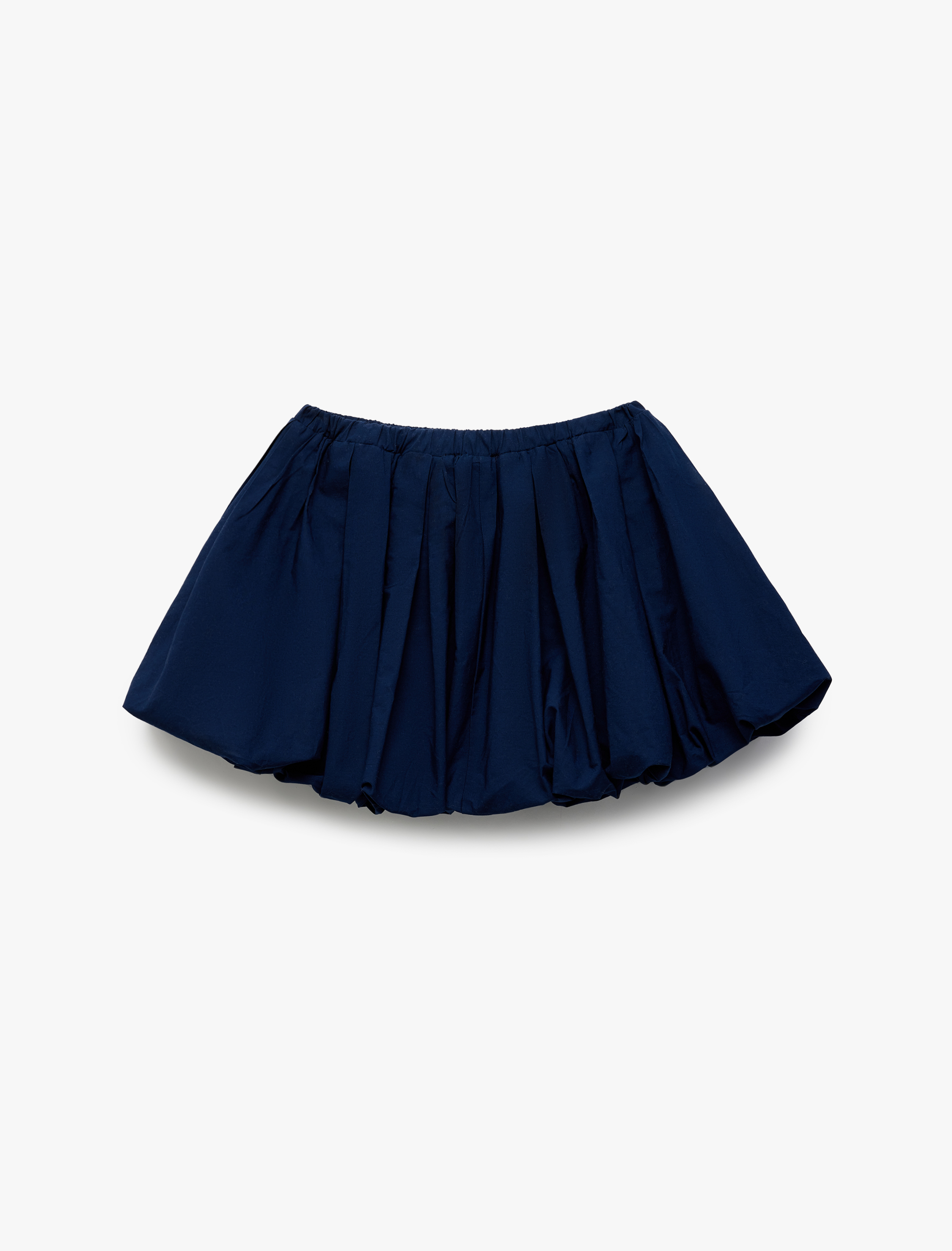   Koton X Sima Tarkan - Pamuklu Poplin Kumaş Beli Lastikli Bağlamalı Mini Balon Etek