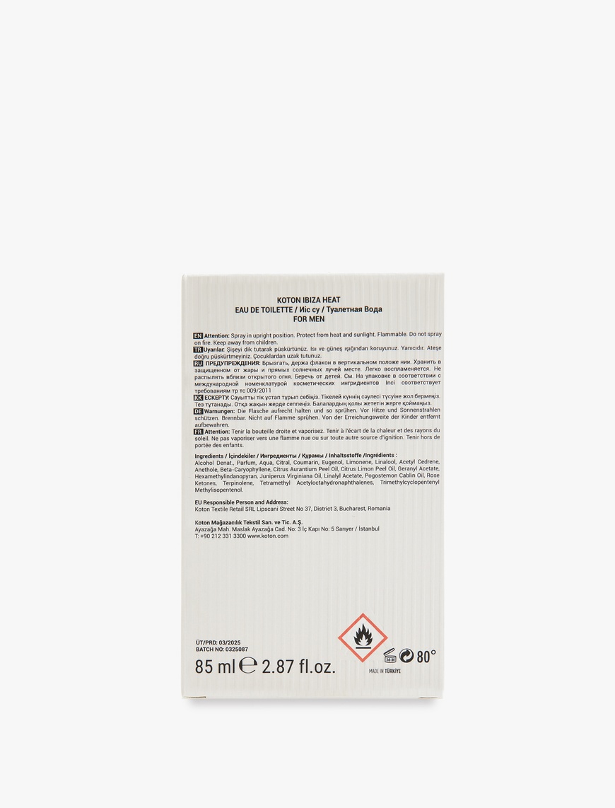  Erkek Parfüm Ibiza Heat 85 ML