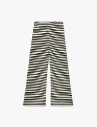 Regular Fit Standart Bel Uzun Kroşe Pantolon