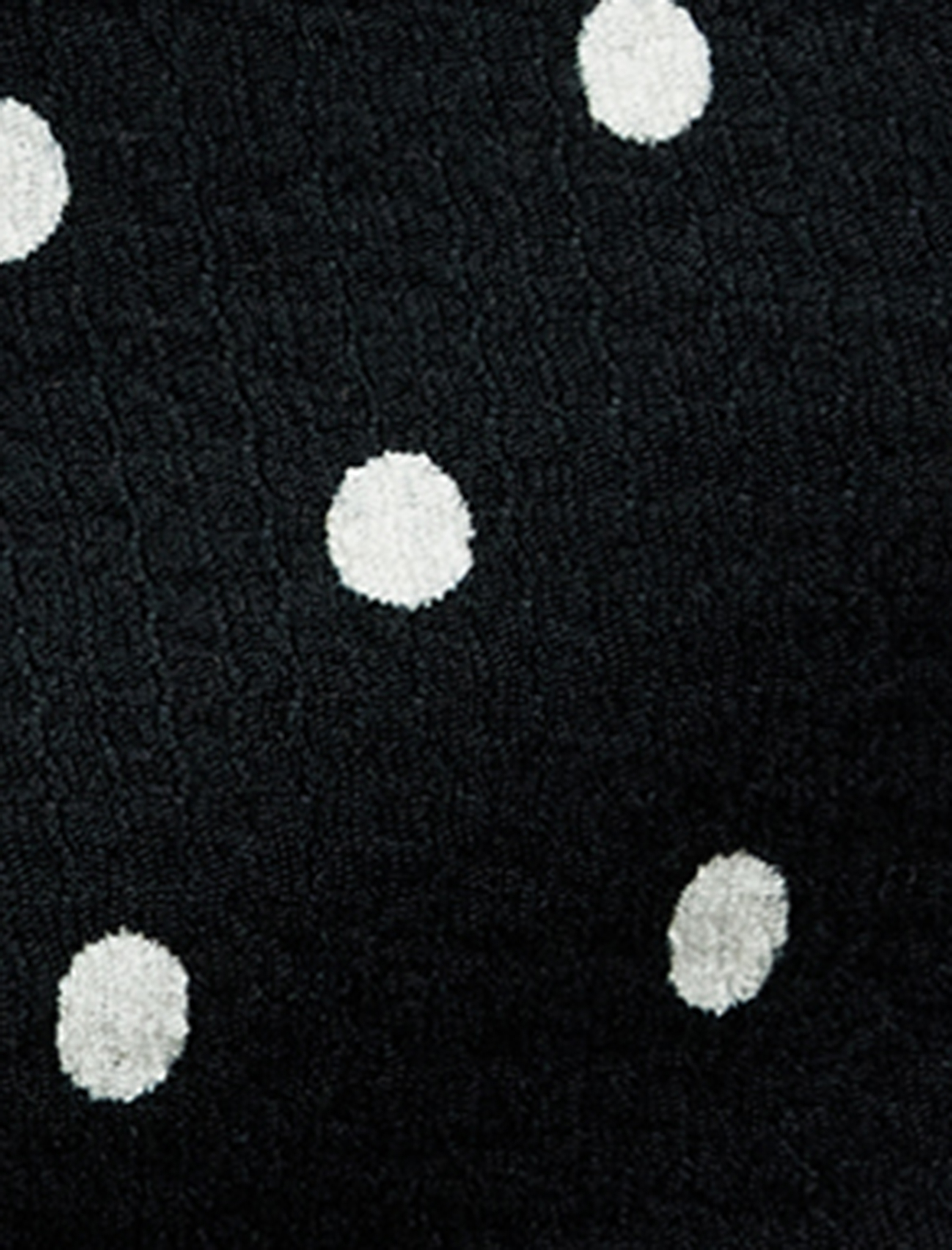   Büzgü Detaylı Slim Fit Asimetrik Yaka Puantiyeli Bluz