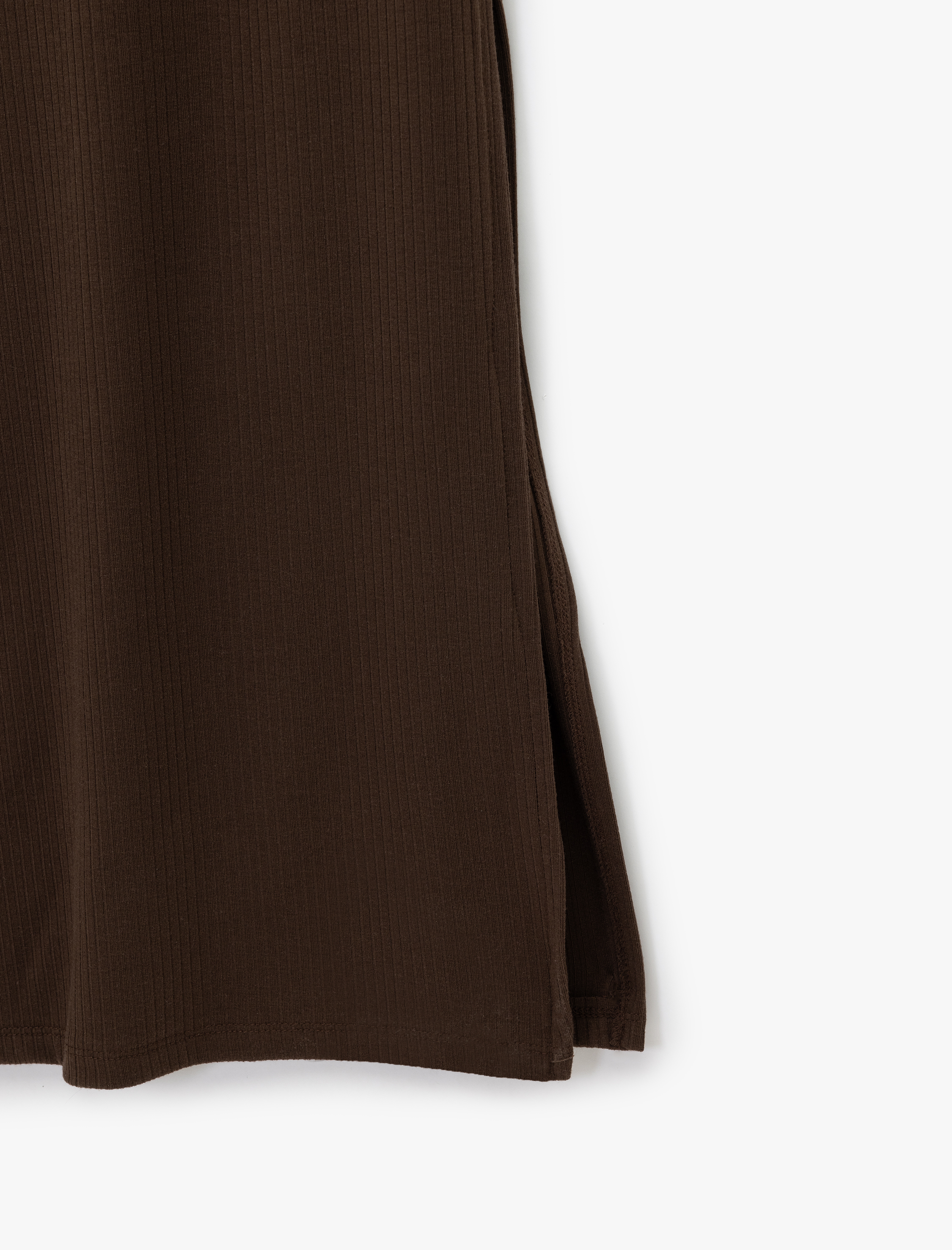   Viskon Kumaş Karışımlı Pencere Detaylı Midi Tek Omuz Elbise