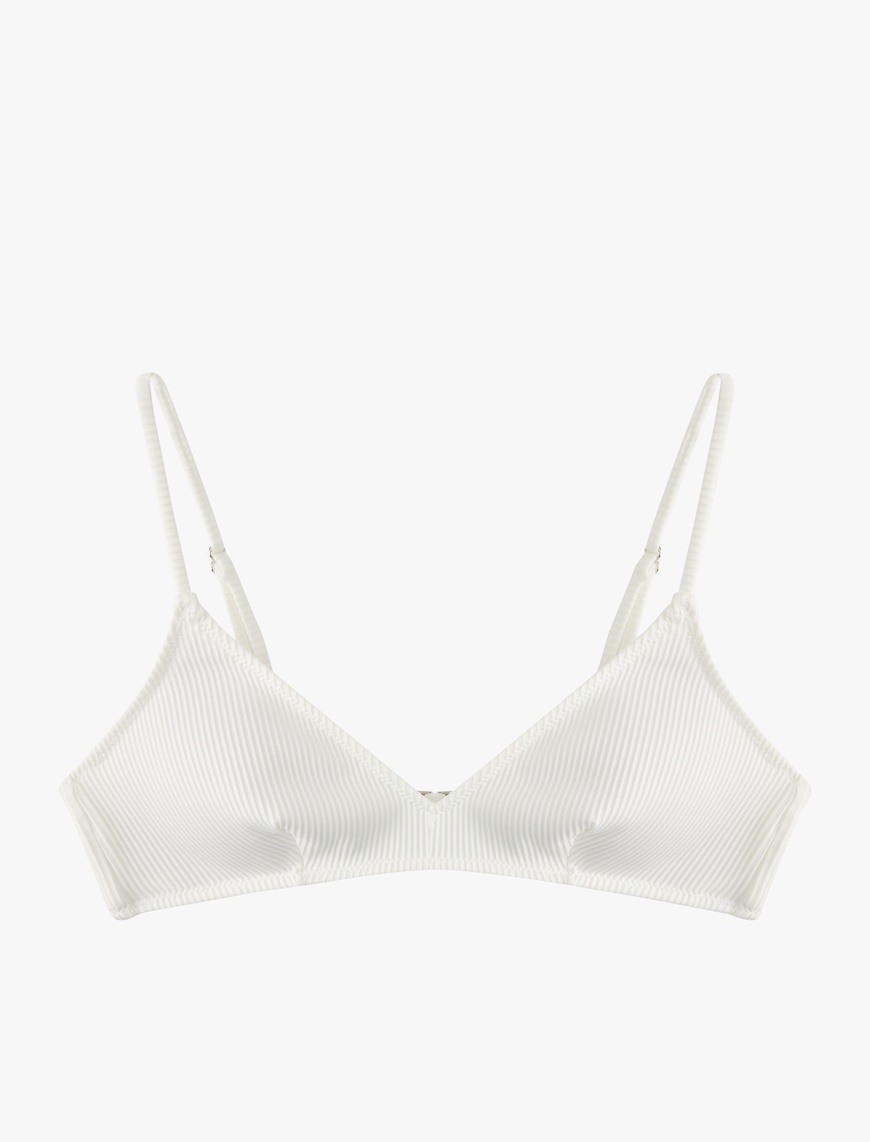   Koton X Sibil Çetinkaya - Dokulu Fitilli Bralet Bikini Üstü
