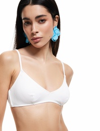 Koton X Sibil Çetinkaya - Dokulu Fitilli Bralet Bikini Üstü