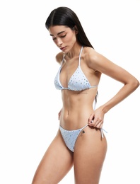 Koton X Sibil Çetinkaya - Taş Detaylı Yanları İpli Bikini Altı
