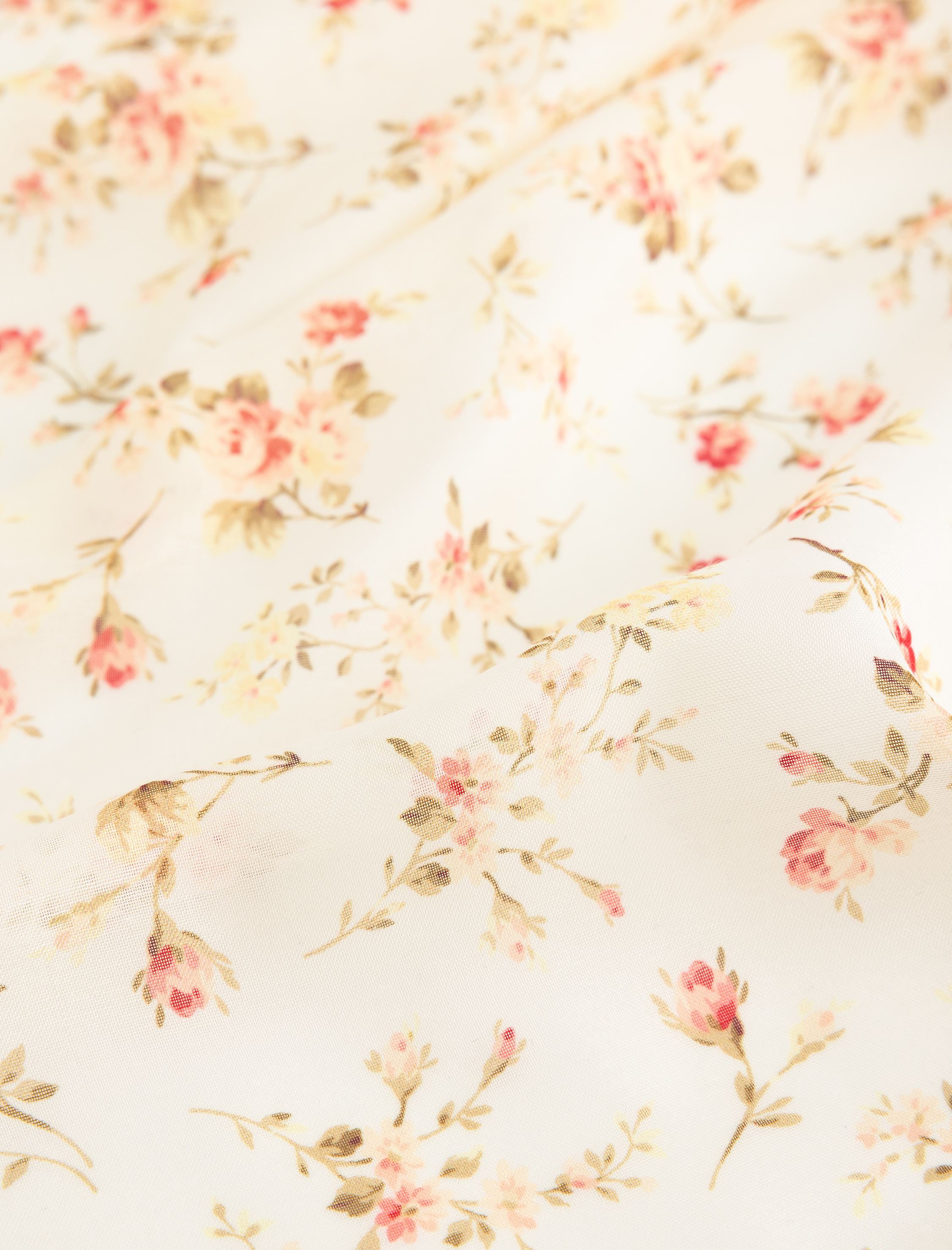  Kadın Kare Çok Renkli Çiçekli Fular