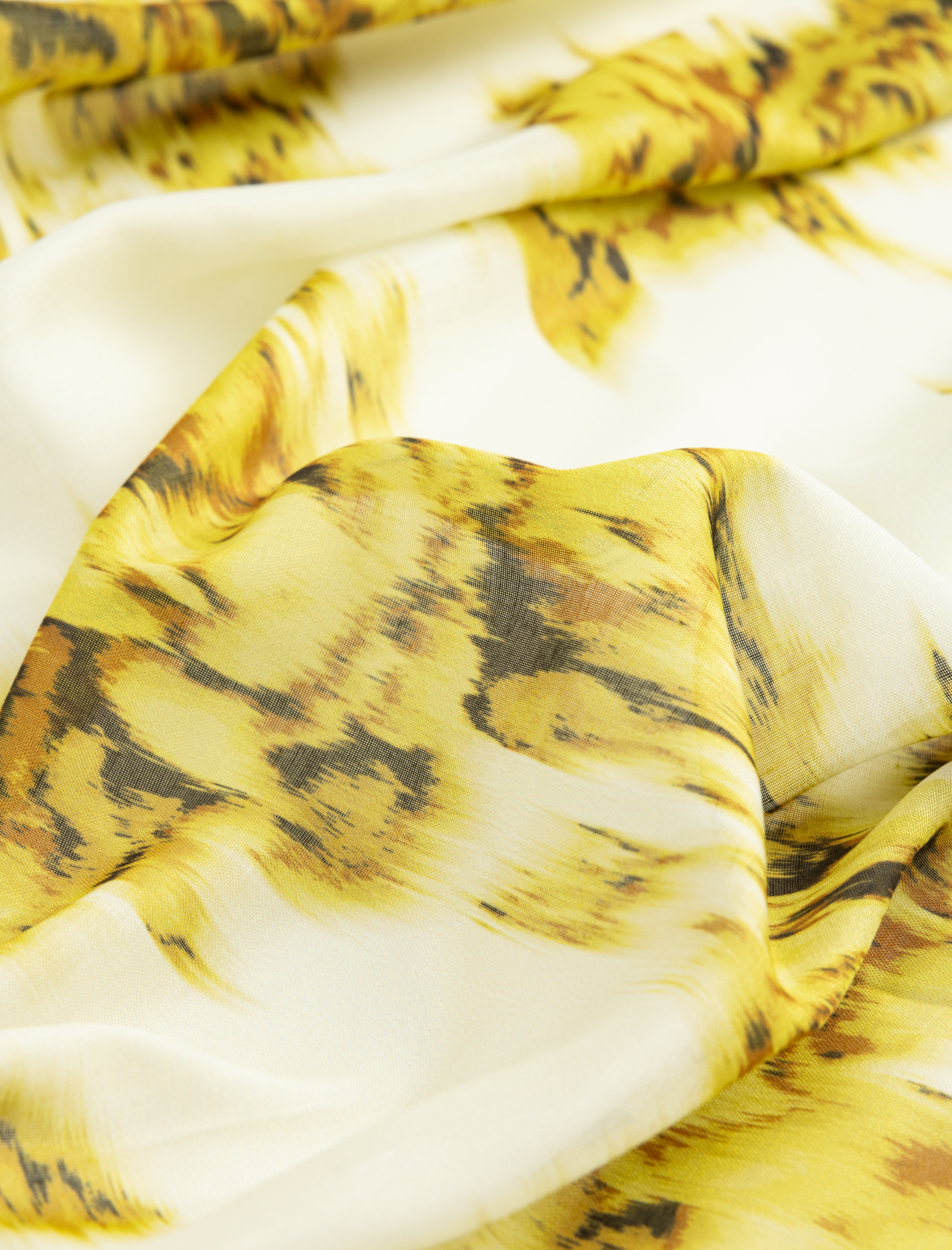  Kadın Kare Çiçekli Fular