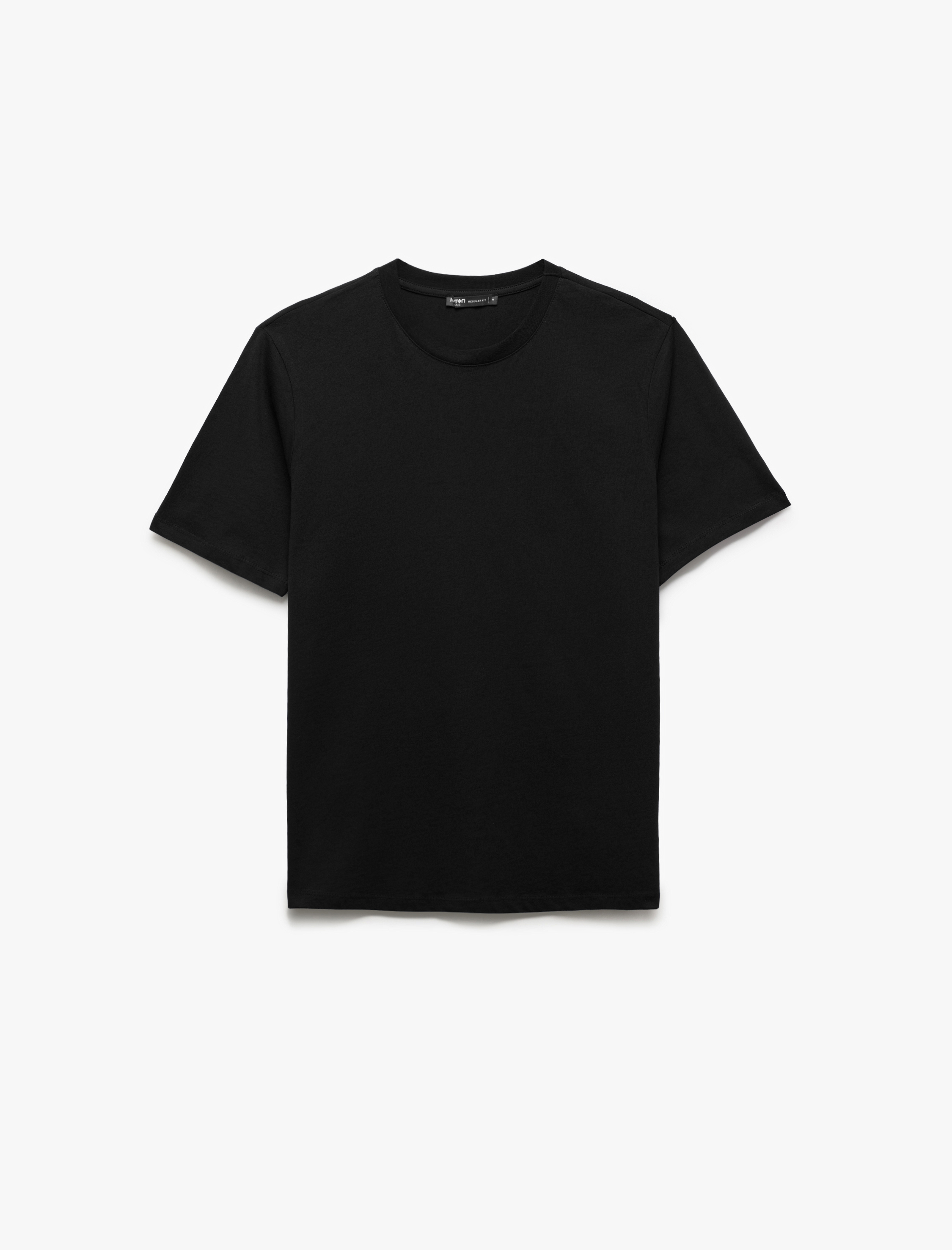   Pamuklu Regular Fit Kısa Kollu Bisiklet Yaka Basic 5'li Erkek Tişört Seti