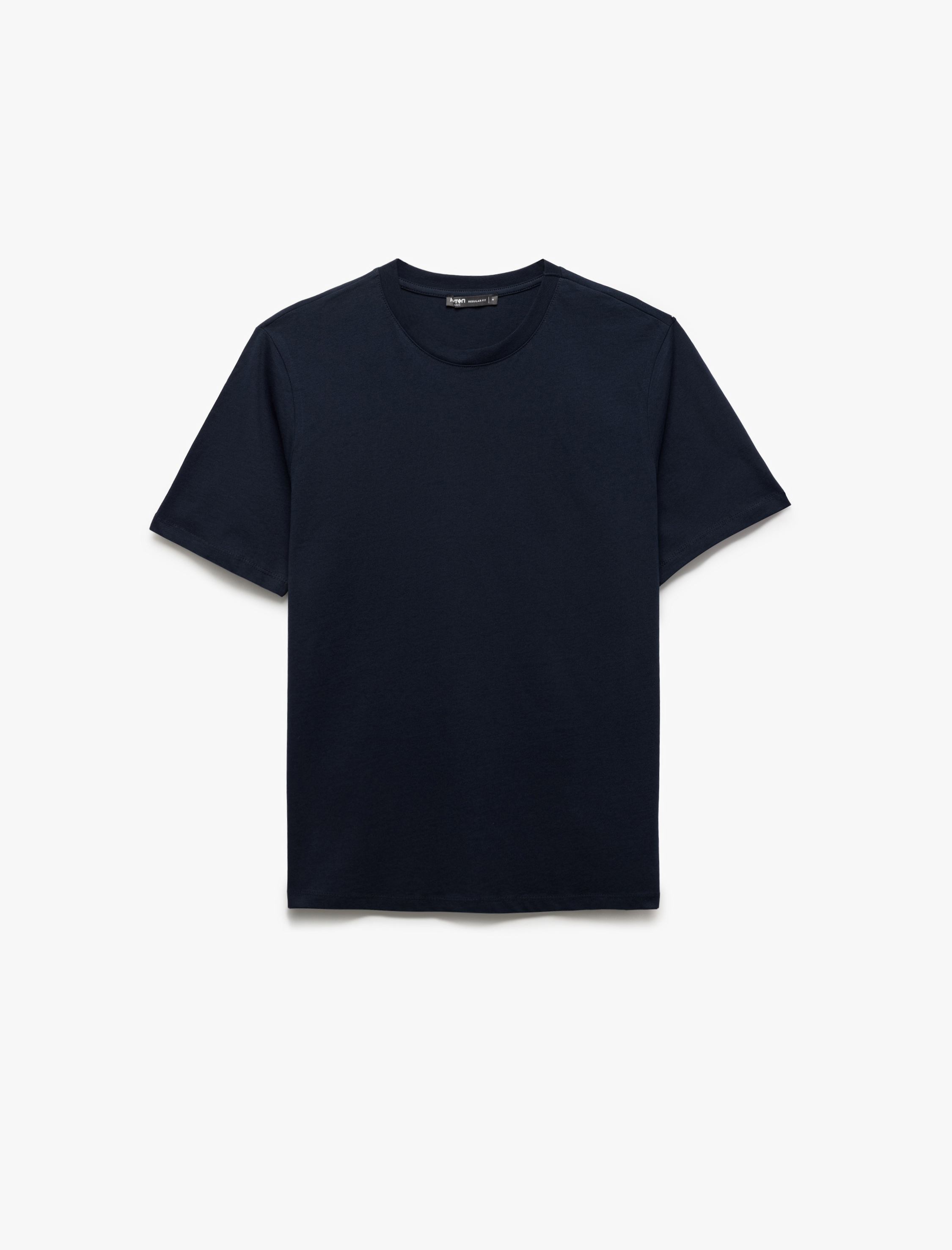   Pamuklu Regular Fit Kısa Kollu Bisiklet Yaka Basic 5'li Erkek Tişört Seti