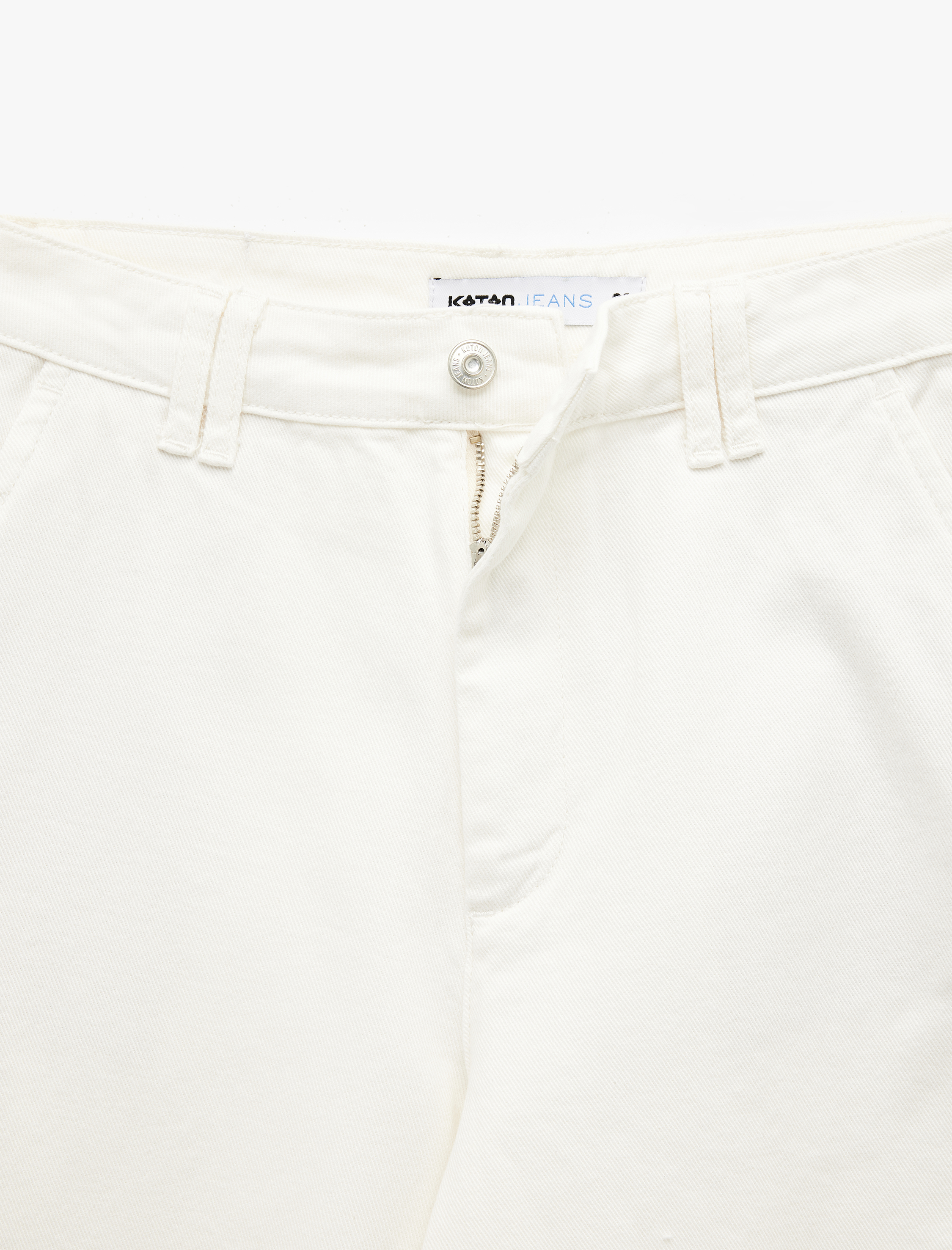   Pamuklu Yüksek Bel Rahat Kesim Balon Fit Pantolon