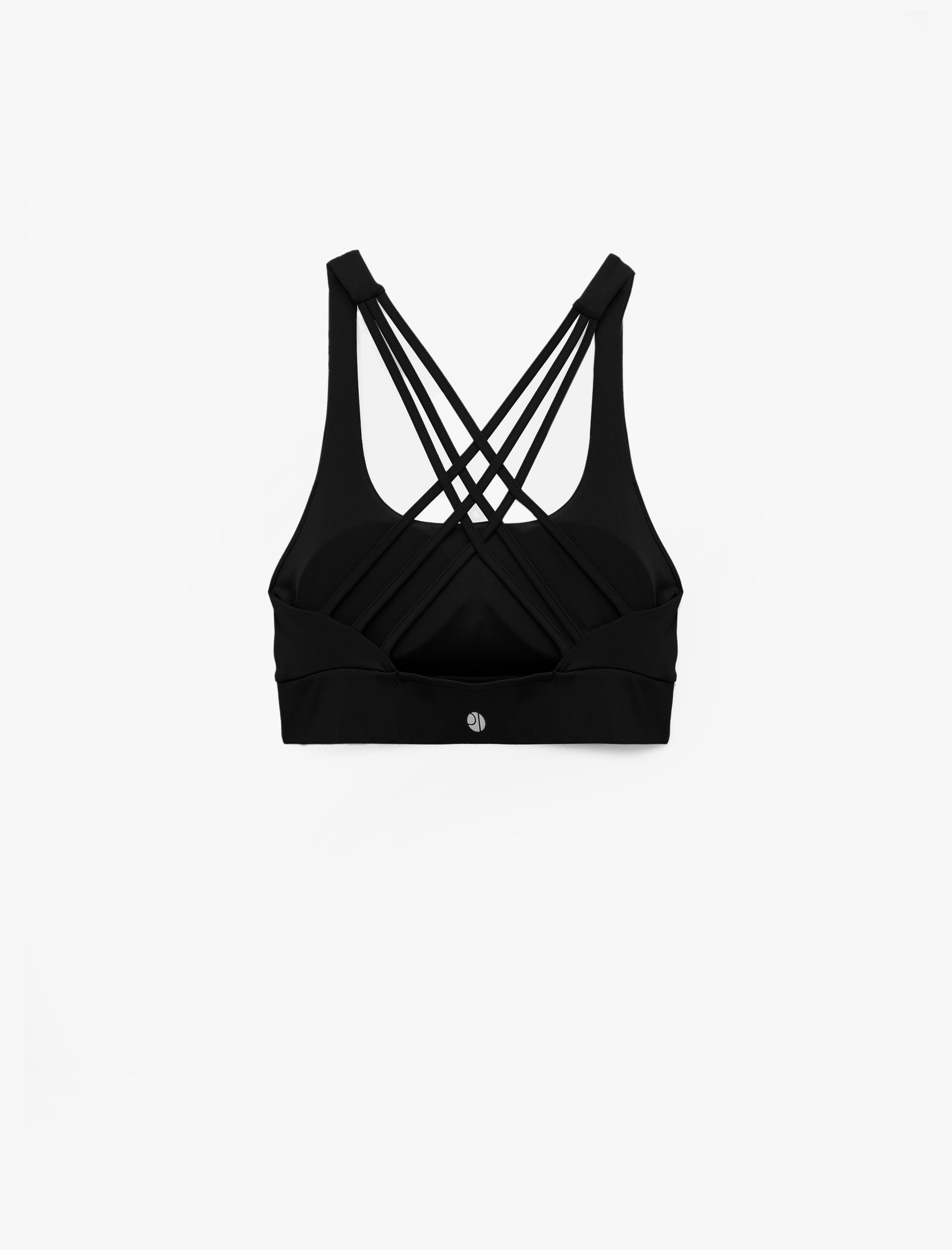   U Yaka Sırt Detaylı Çapraz Askılı Sporcu Sütyeni