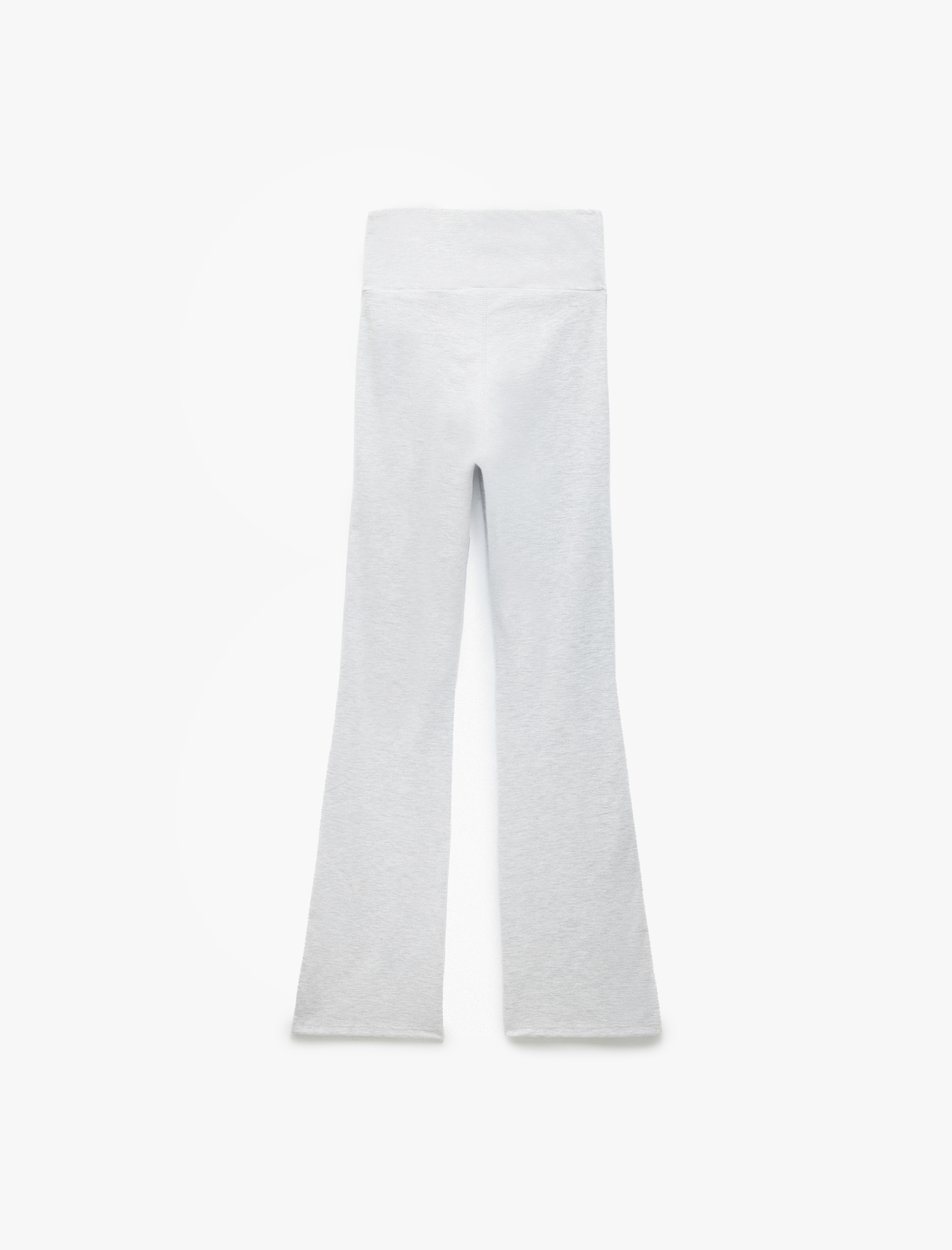   Pamuk Karışımlı İspanyol Paça Spor Tayt