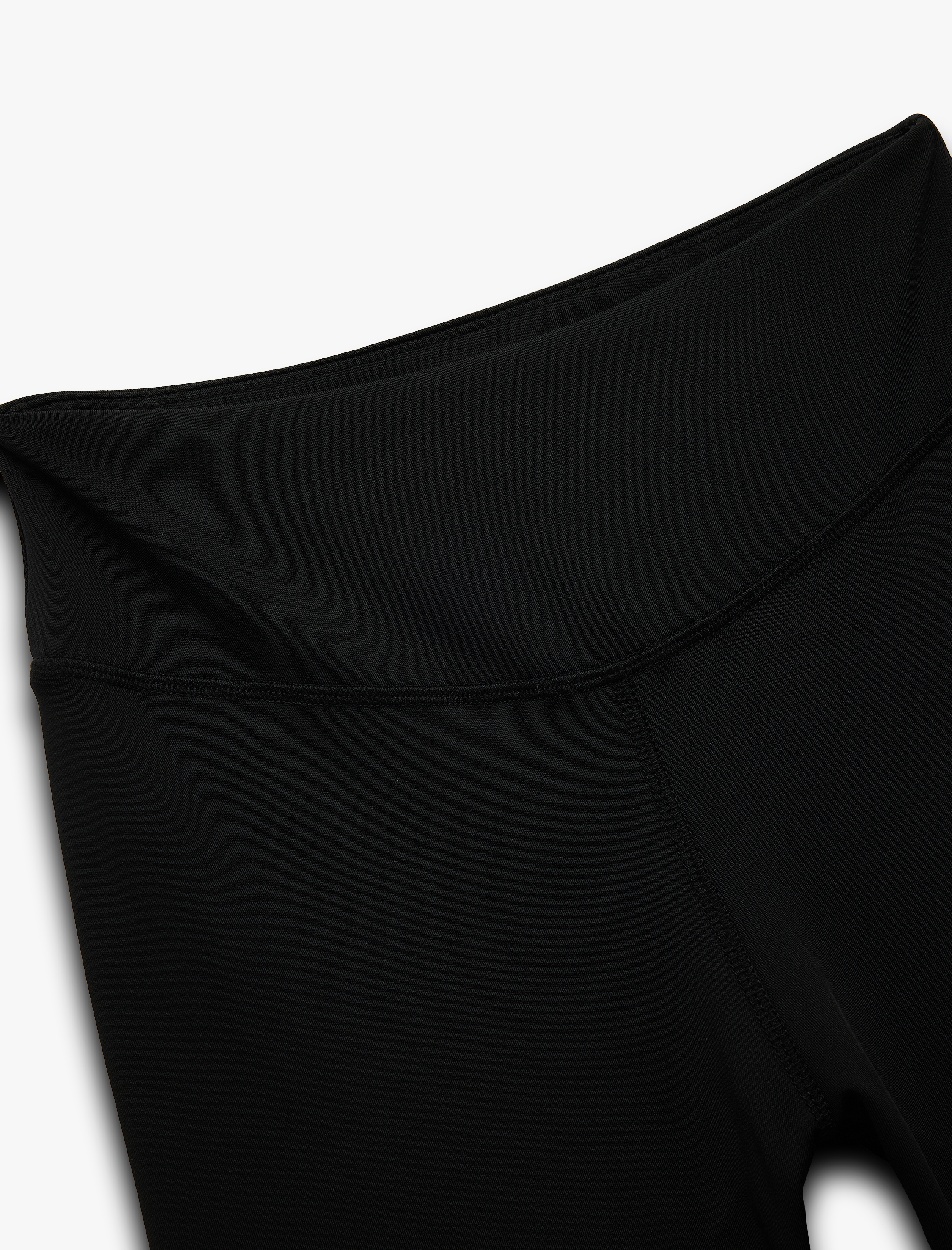   Yüksek Bel Dar Kesim Spor Biker Tayt