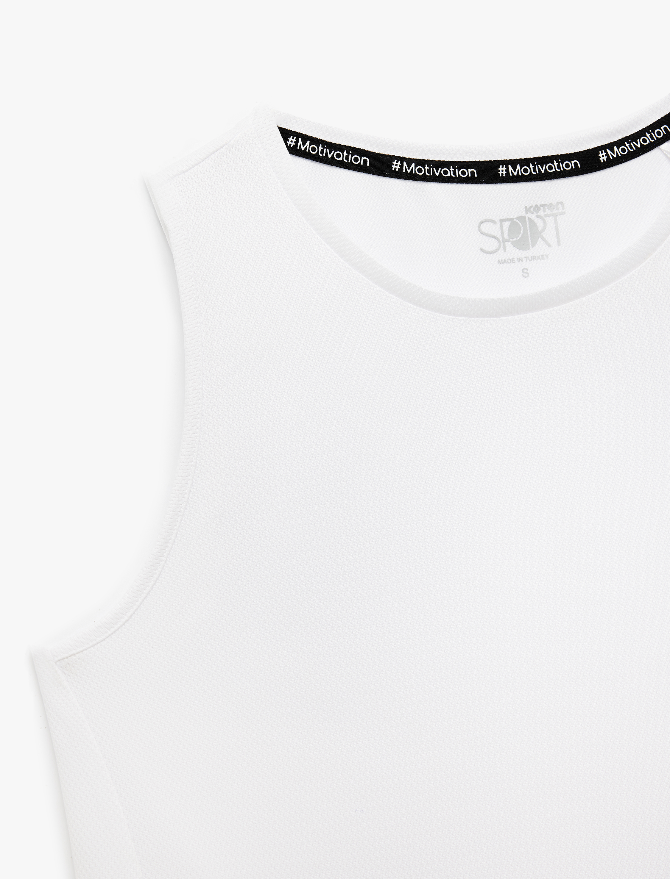   Oversize Kolsuz Bisiklet Yaka Sporcu Atleti