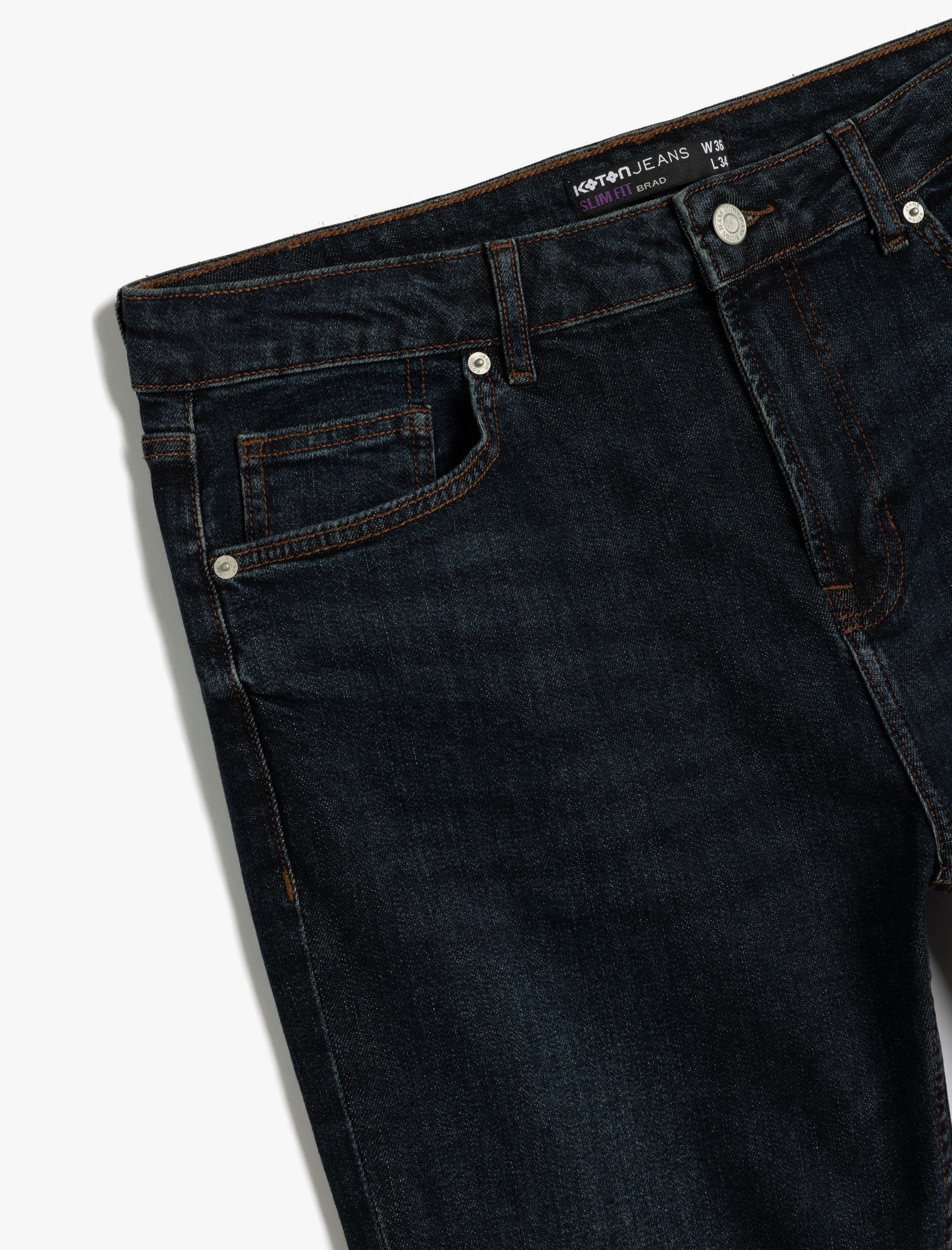   Slim Fit Kot Pantolon - Brad Jean