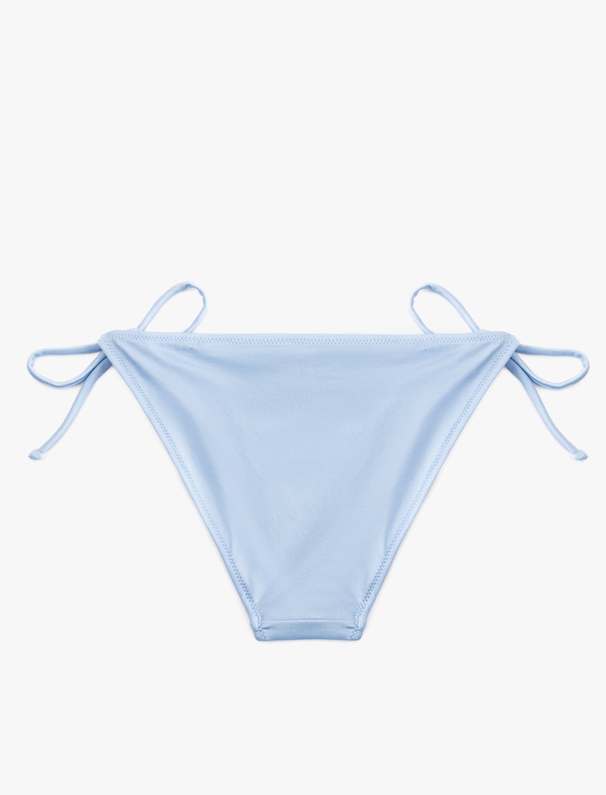   Parlak Yanları İpli Bikini Altı
