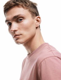 Basic Tişört Regular Fit Kısa Kollu Bisiklet Yaka Pamuklu