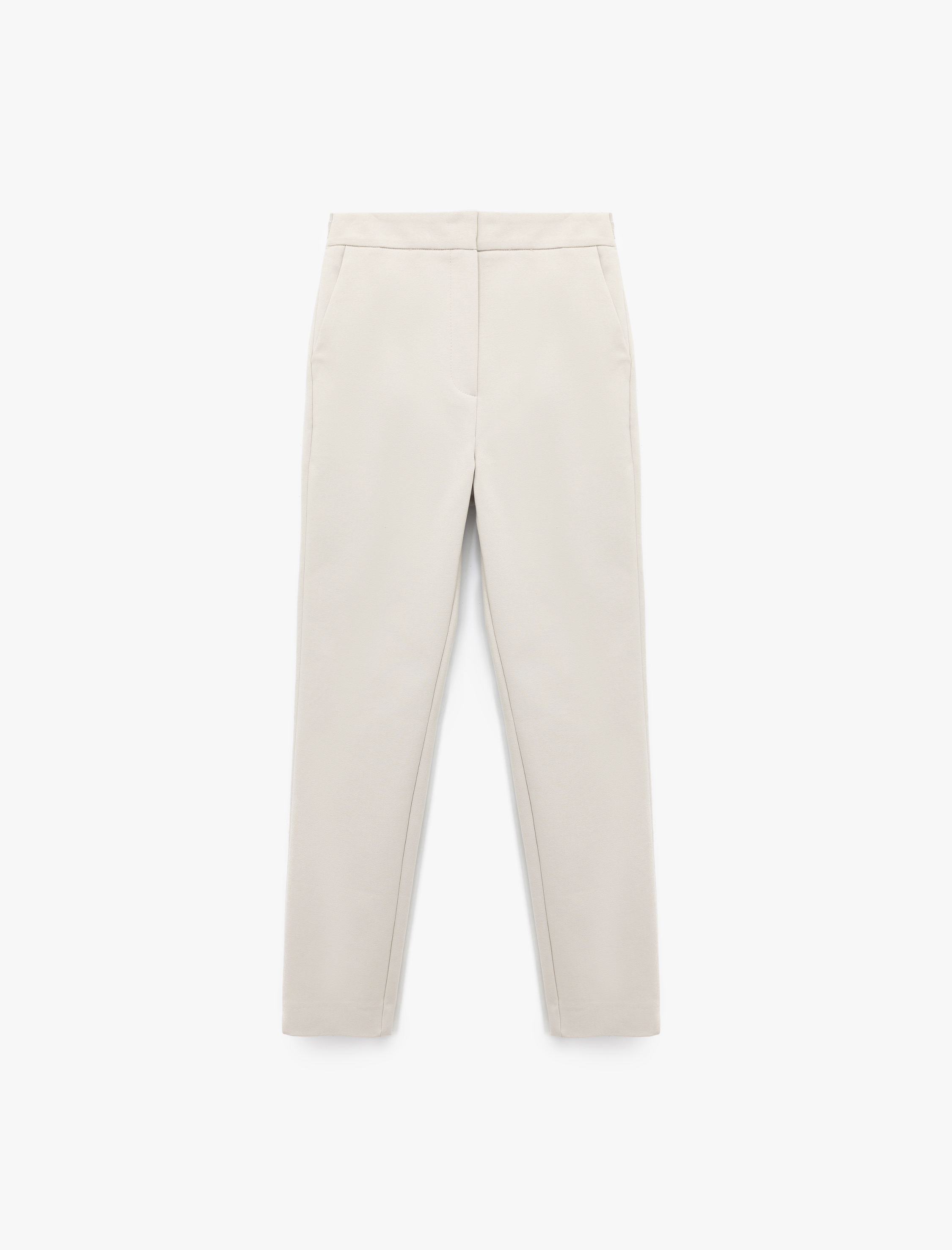   Yüksek Bel Slim Fit Cigarette Pantolon