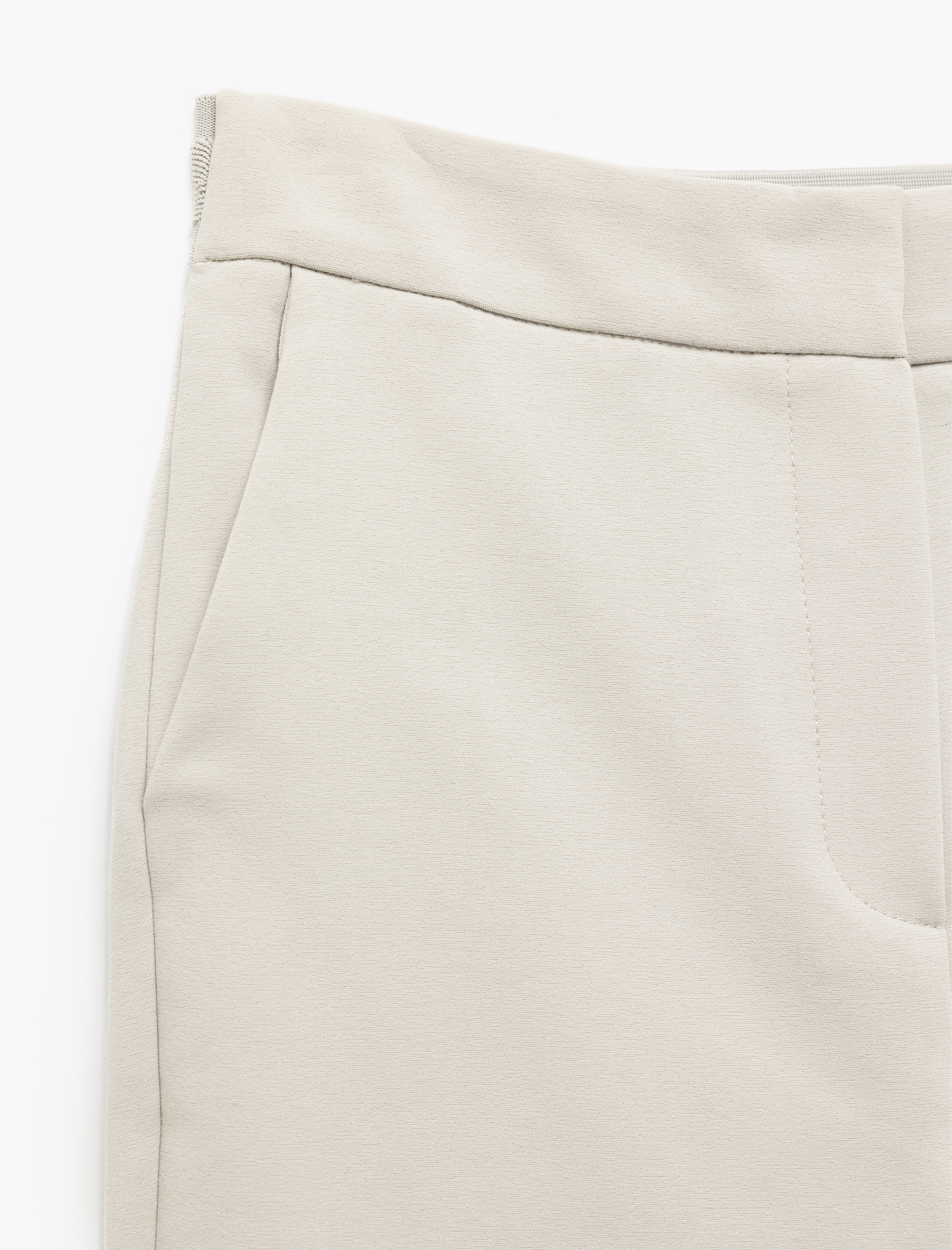   Yüksek Bel Slim Fit Cigarette Pantolon