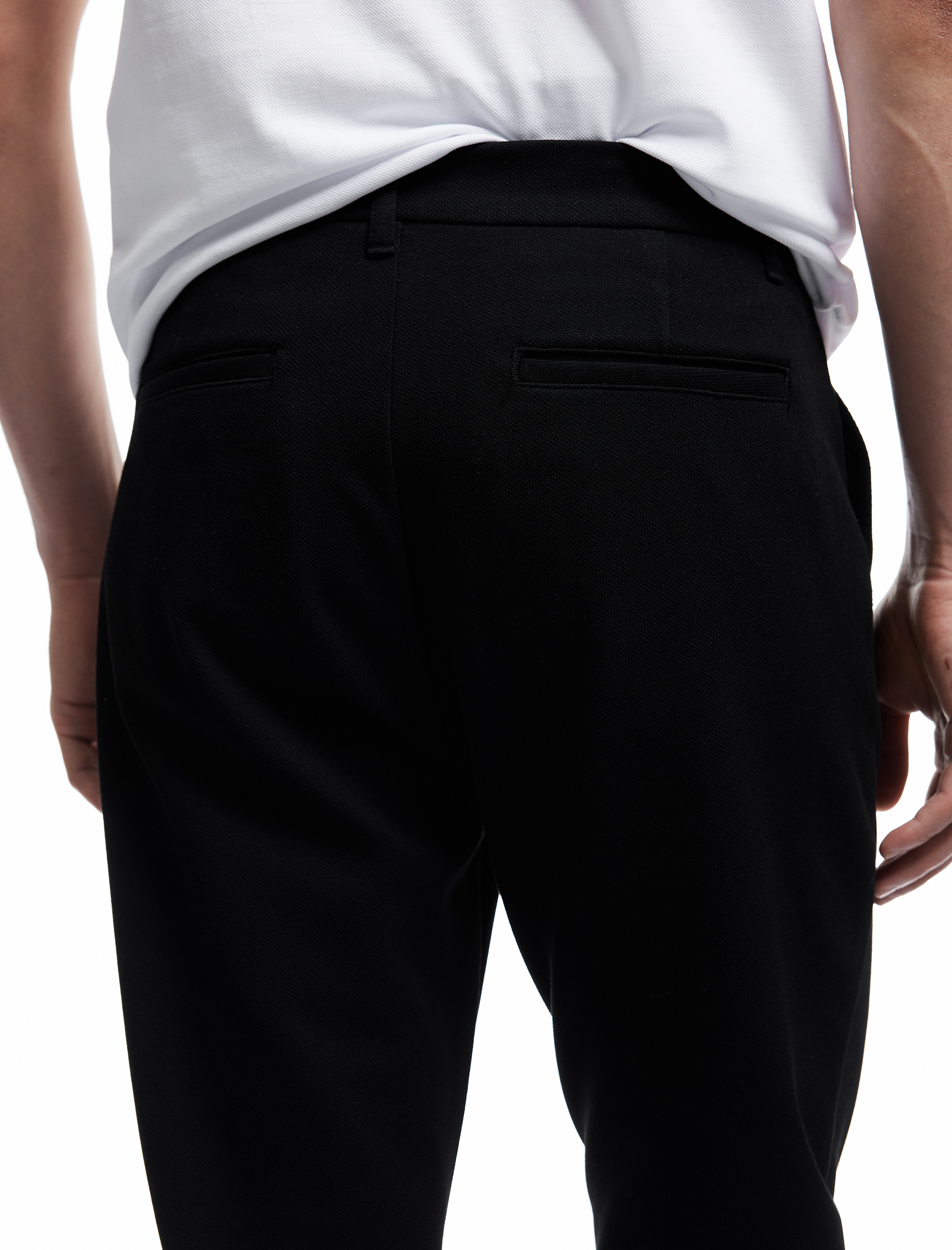 Normal Bel Cep Detaylı Slim Fit Chino Pantolon