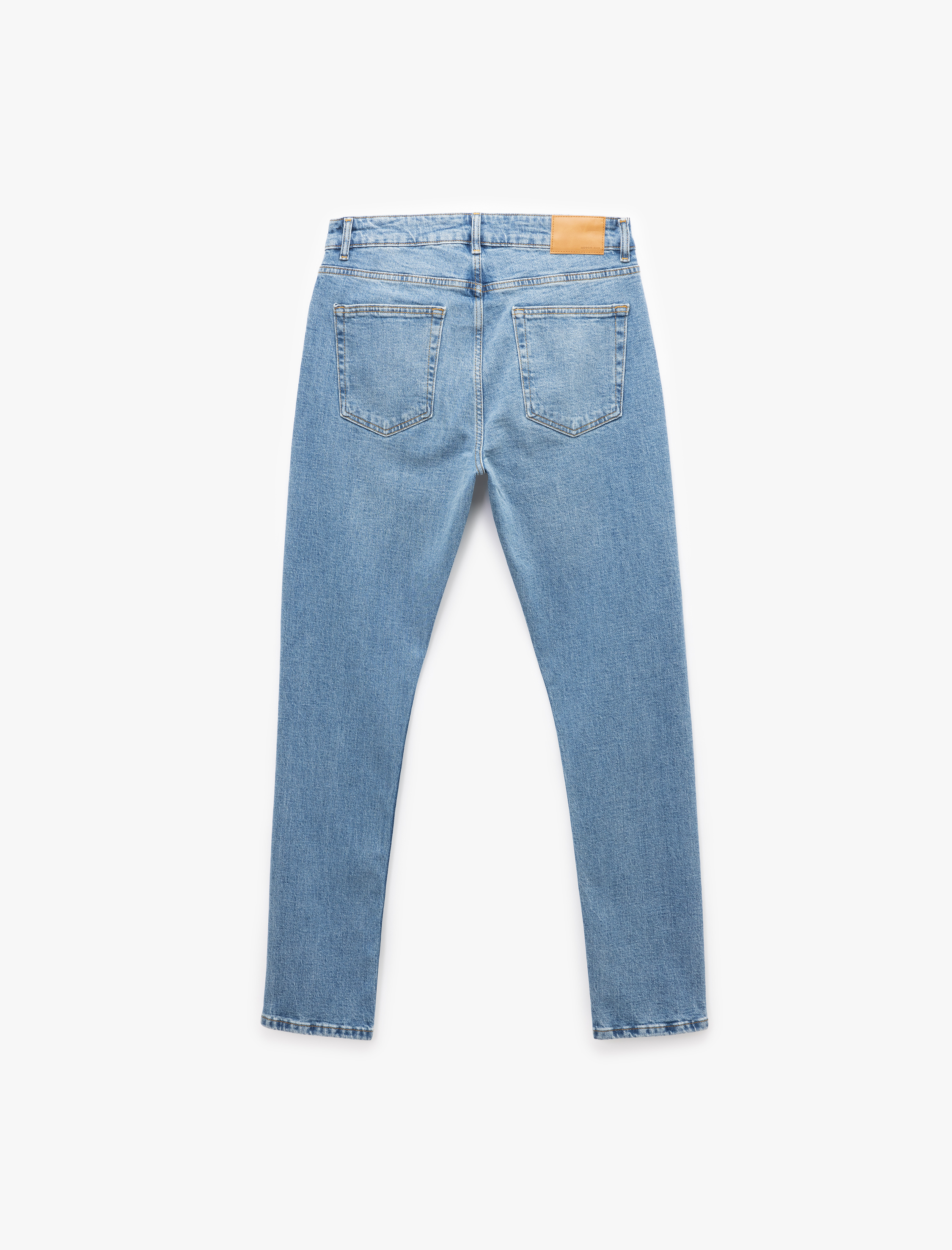   Normal Bel Pamuklu Slim Fit Jean Pantolon - Brad Jean