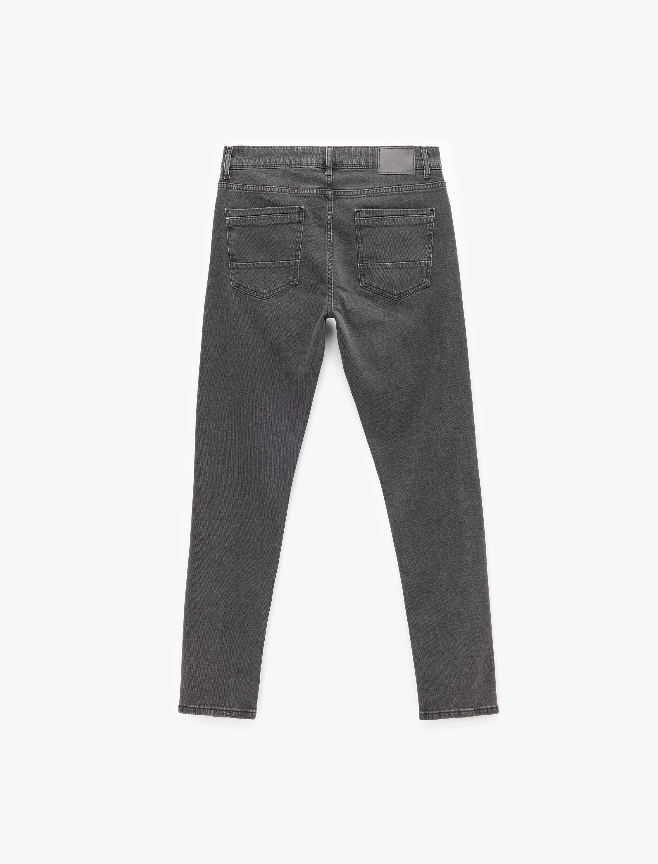   Normal Paça Pamuklu Cep Detaylı Slim Fit Jean Pantolon - Brad Jean