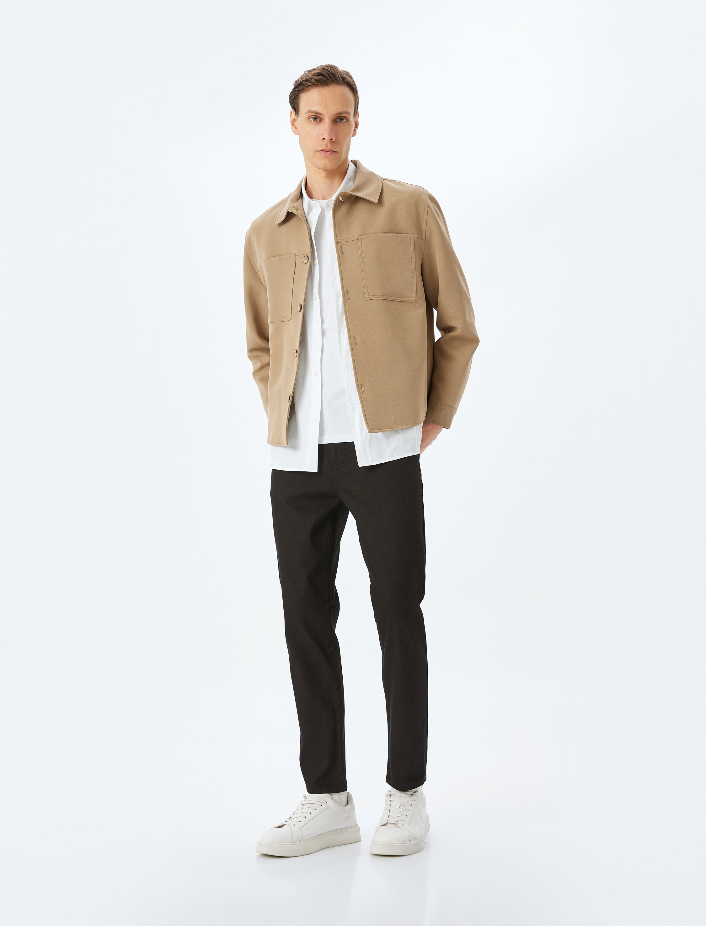 Koton Erkek Slim Fit Kot Pantolon - Brad Jean -1