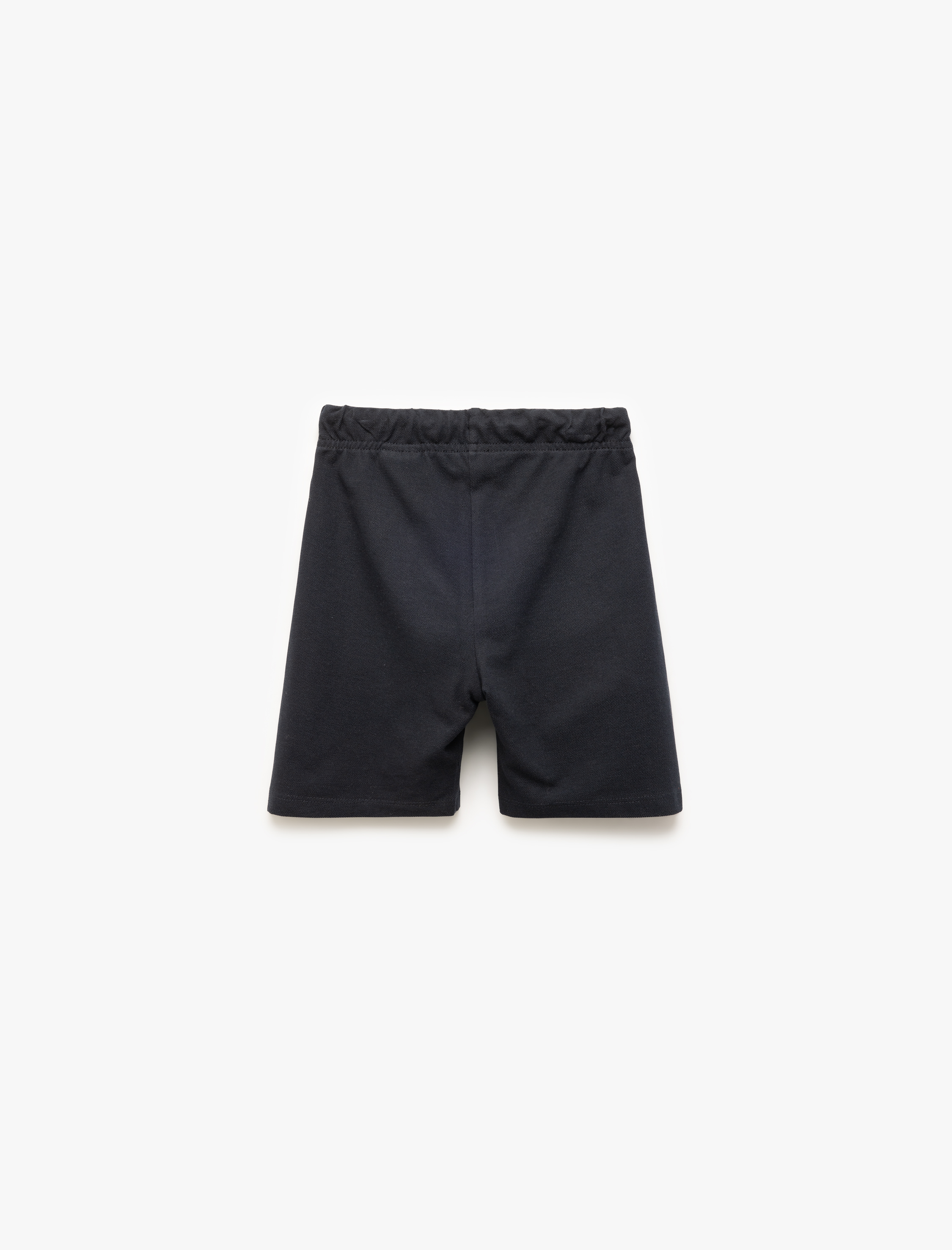  Erkek Çocuk Pamuklu Beli Bağcıklı Basic Şort