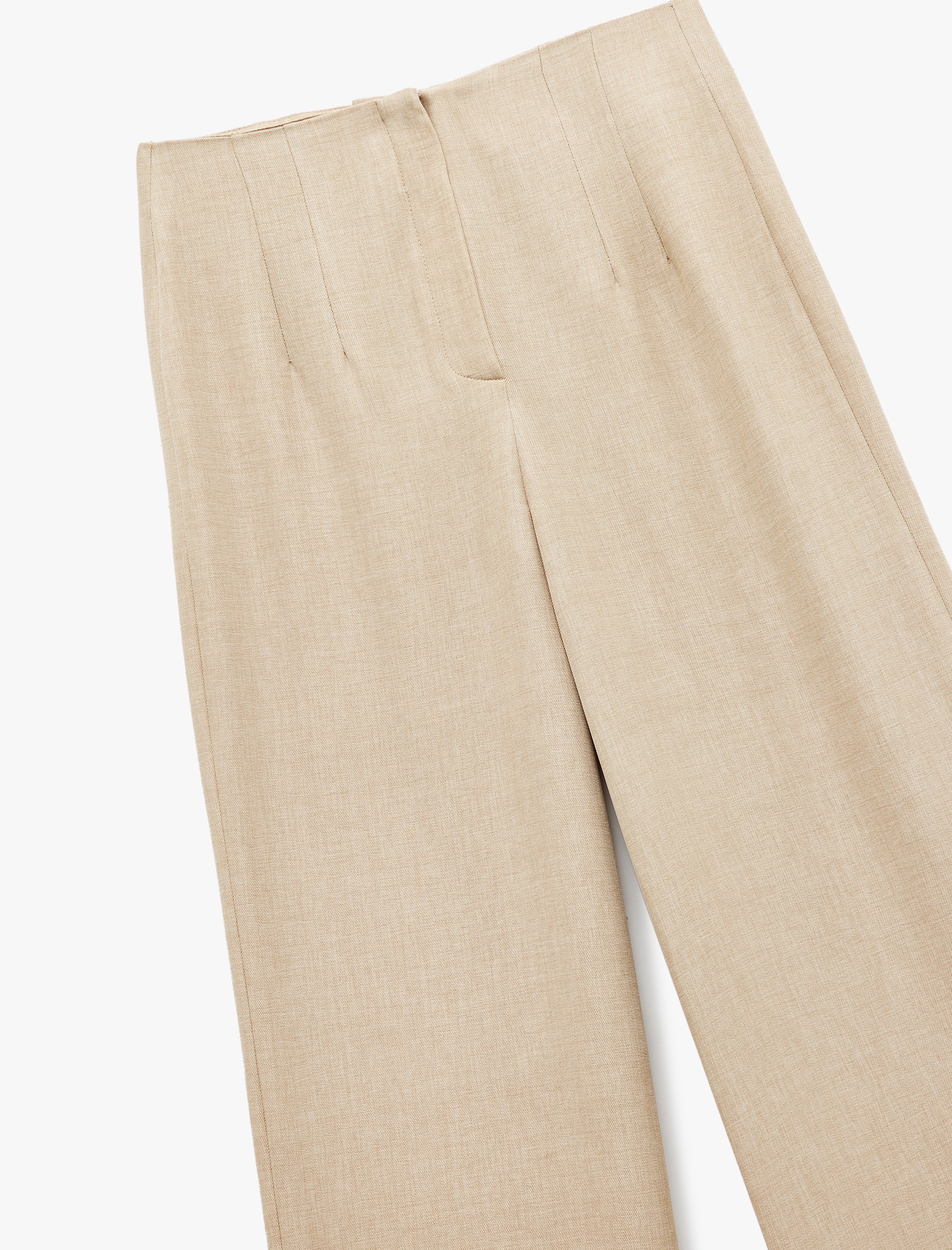 Rahat Kalıp Yüksek Bel Palazzo Pantolon