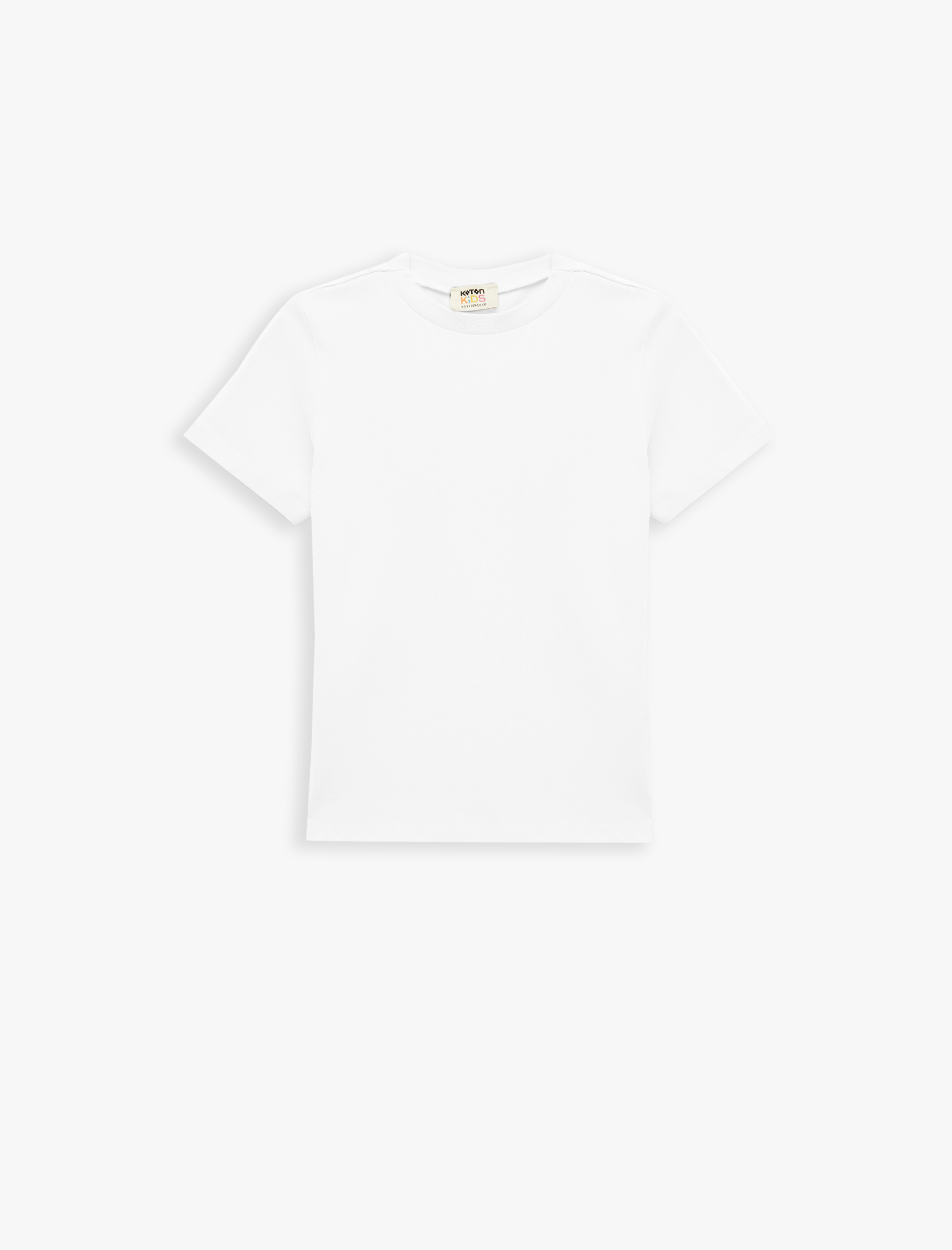  Erkek Çocuk Pamuklu Kısa Kollu Bisiklet Yaka 3'lü Tişört Seti