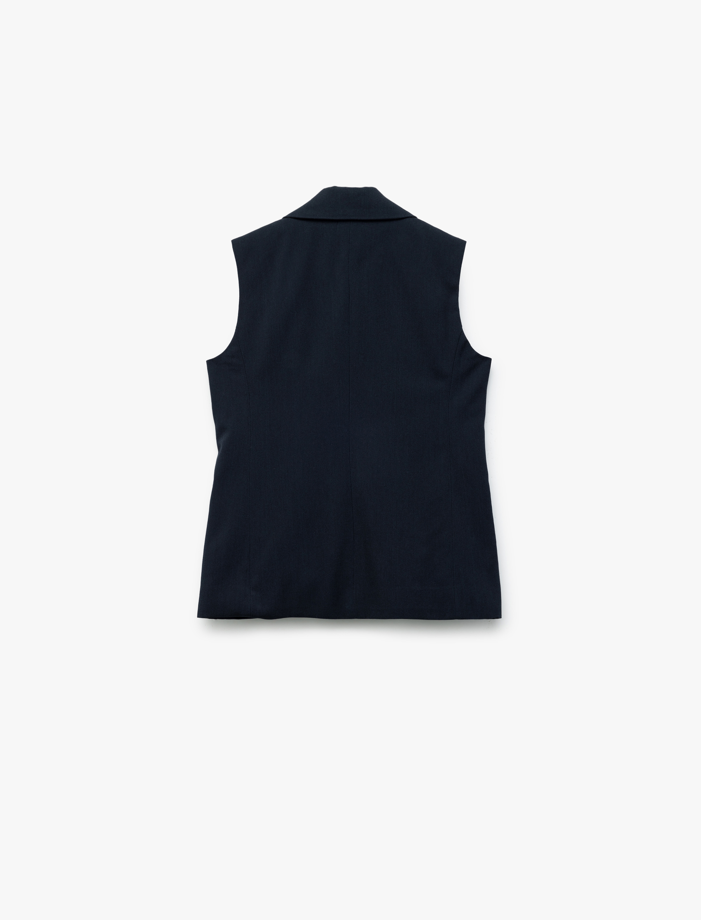  Kız Çocuk Kruvaze Yaka Kolsuz Viskon Karışımlı Basic Okul Yeleği