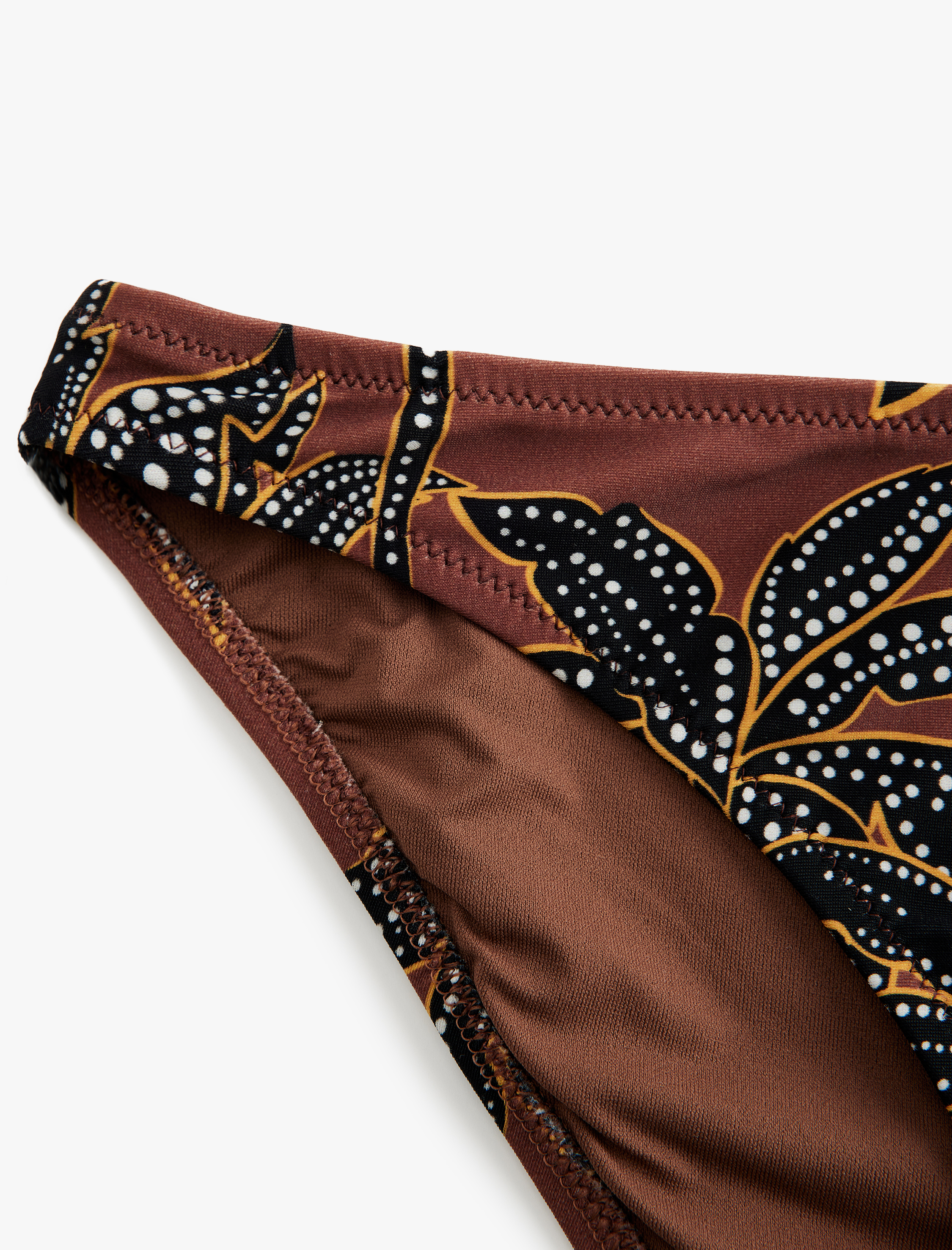   Çiçek Desenli Bikini Altı