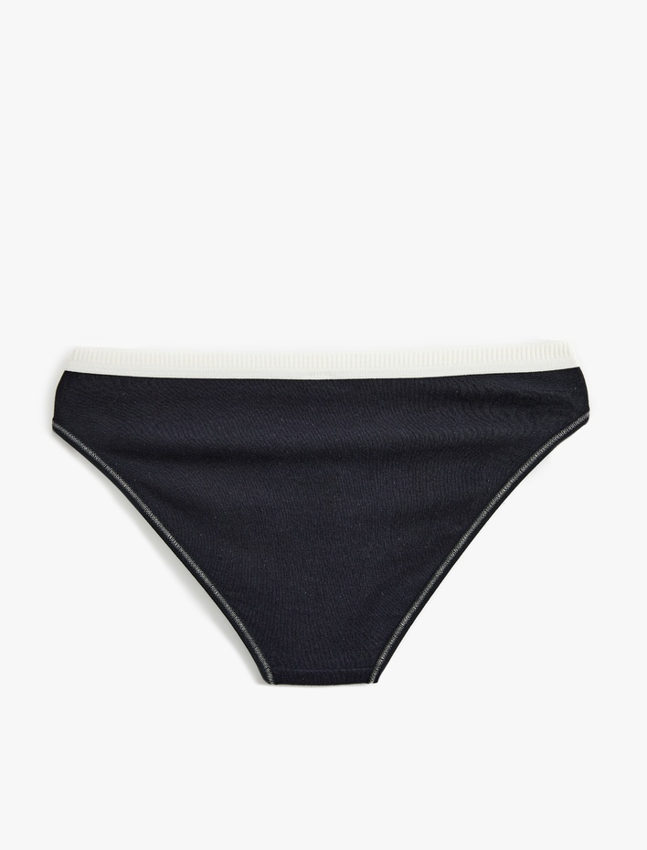  Baskılı Pamuklu Brief Külot