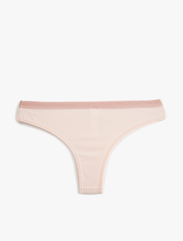  Rahat Kalıp Pamuklu Baskılı Brazilian Külot