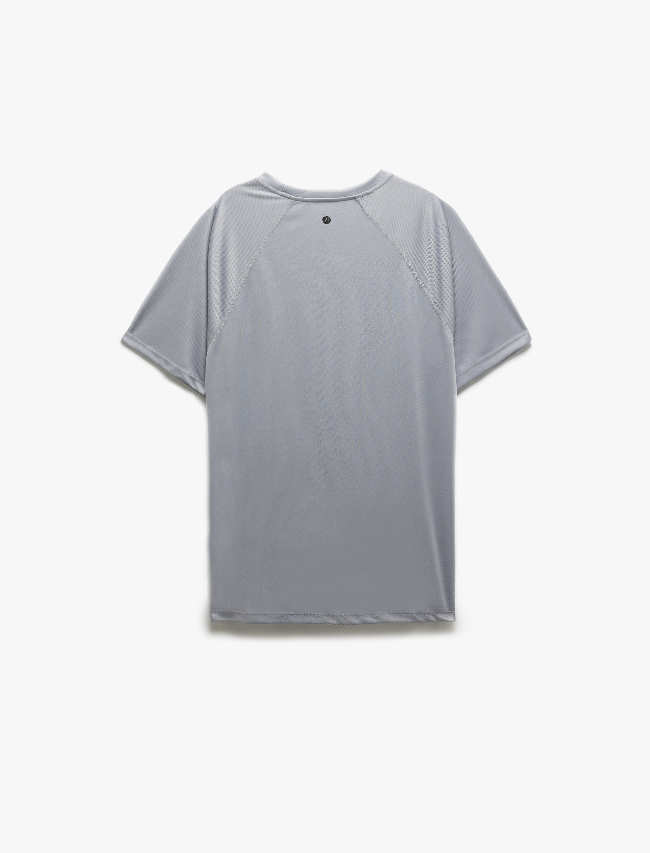   Kısa Kollu Regular Fit Bisiklet Yaka Baskılı Spor Tişört