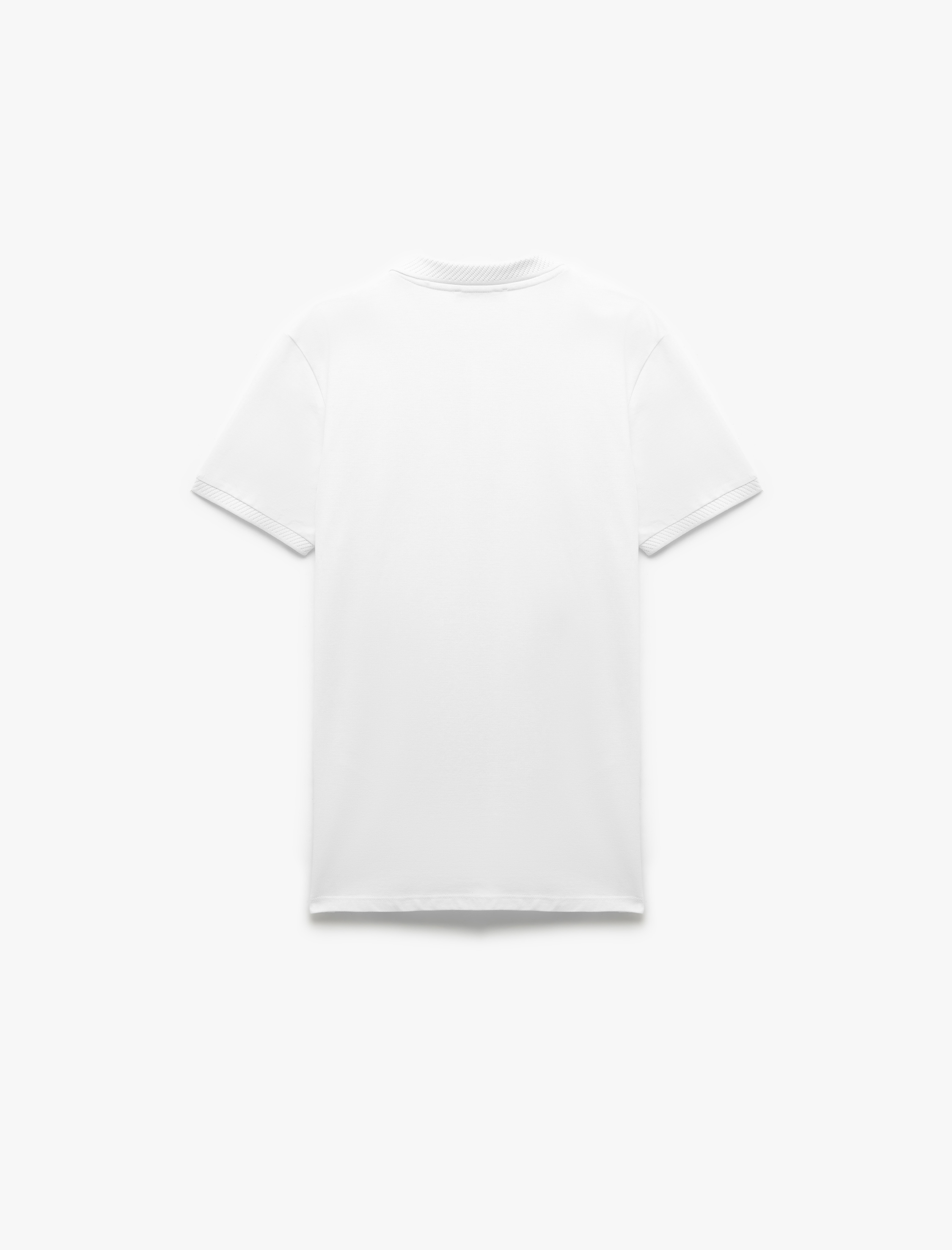   Slim Fit Kısa Kollu Pike Kumaş Pamuklu Polo Yaka Tişört