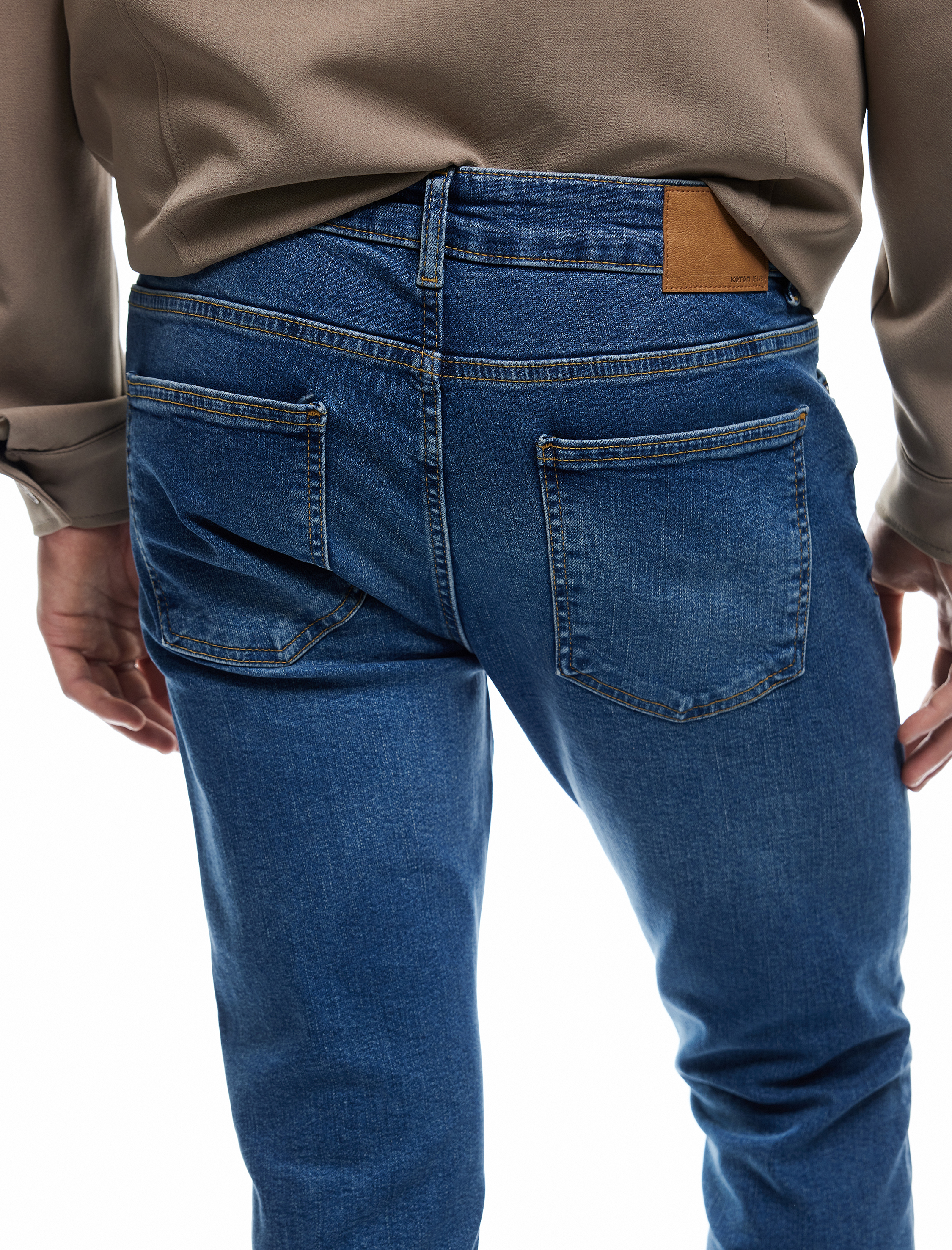   Normal Bel Pamuklu Skinny Fit Jean Pantolon - Michael Jean