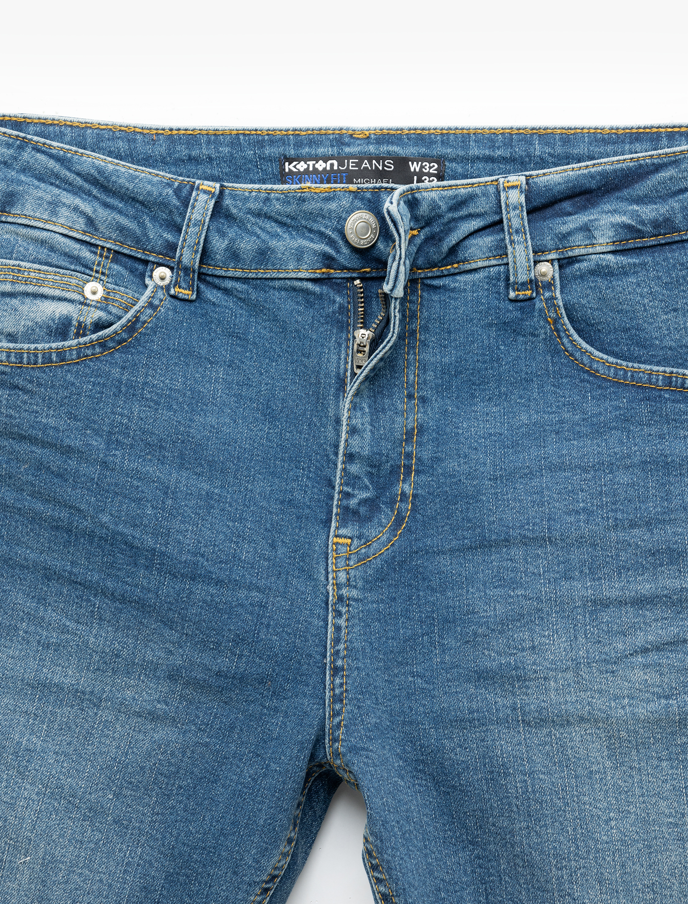   Normal Bel Pamuklu Skinny Fit Jean Pantolon - Michael Jean