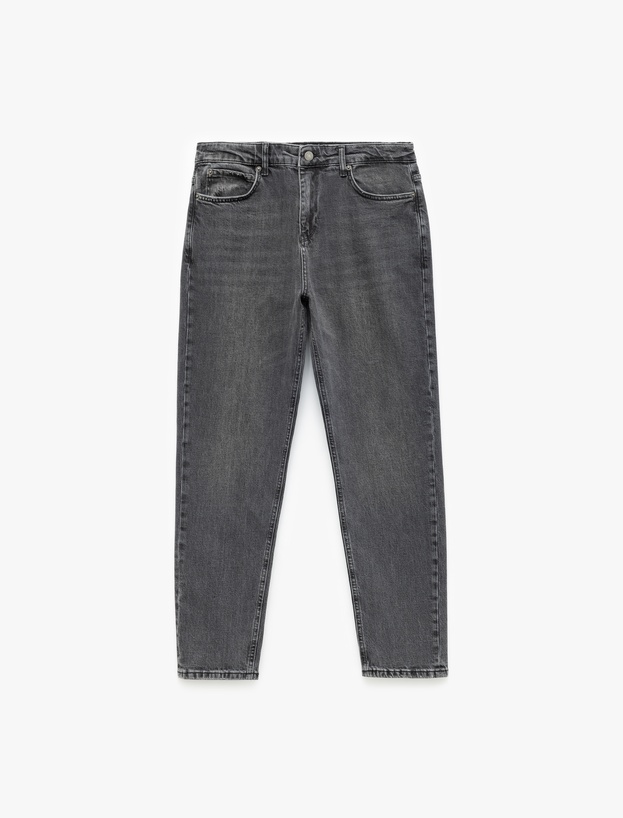 Pamuklu Normal Bel Tapered Fit Jean Pantolon - Joe Jean_3