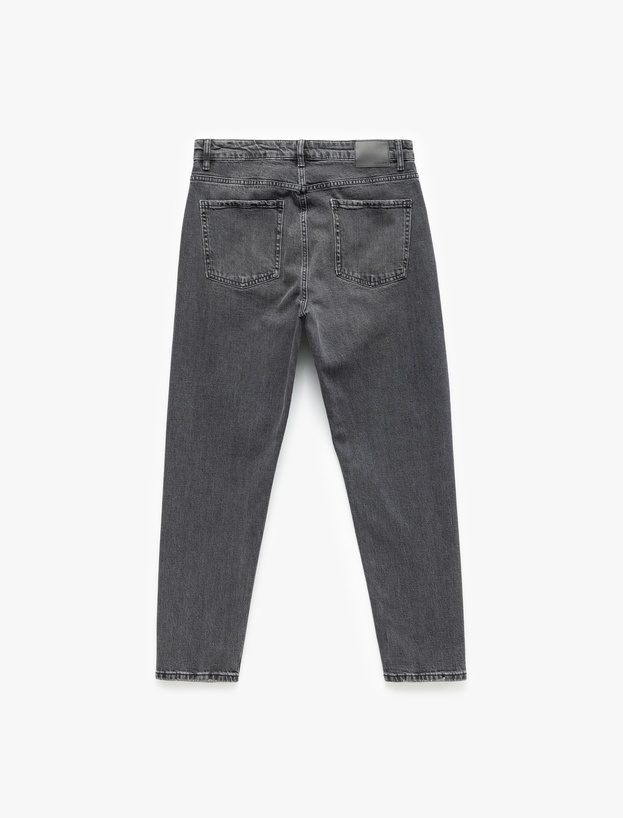Pamuklu Normal Bel Tapered Fit Jean Pantolon - Joe Jean_4