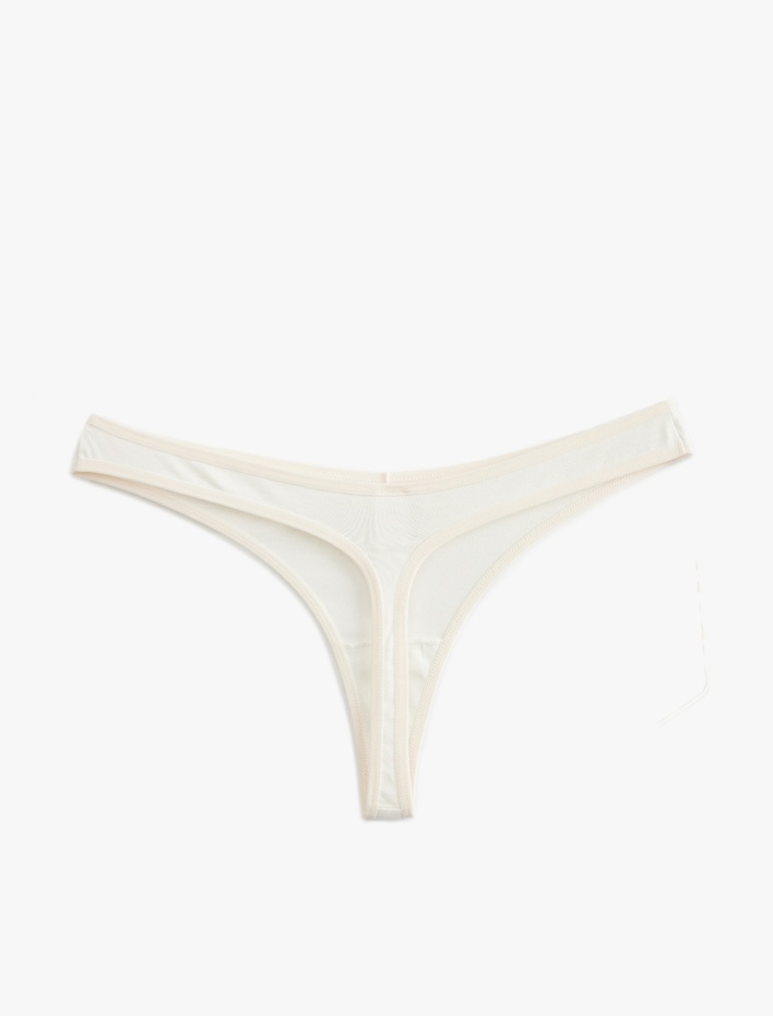  Pamuklu Ördek Baskılı String Külot