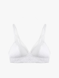Dolgusuz Dantelli Detaylı Bralet Sütyen