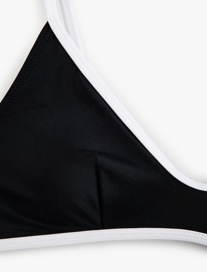  U Yaka Spor Bralet Bikini Üstü