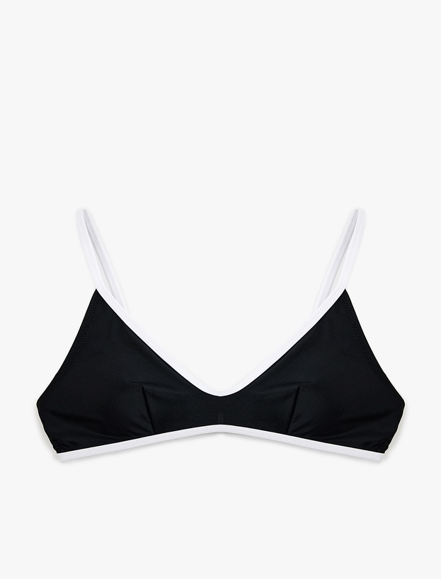 U Yaka Spor Bralet Bikini Üstü_0