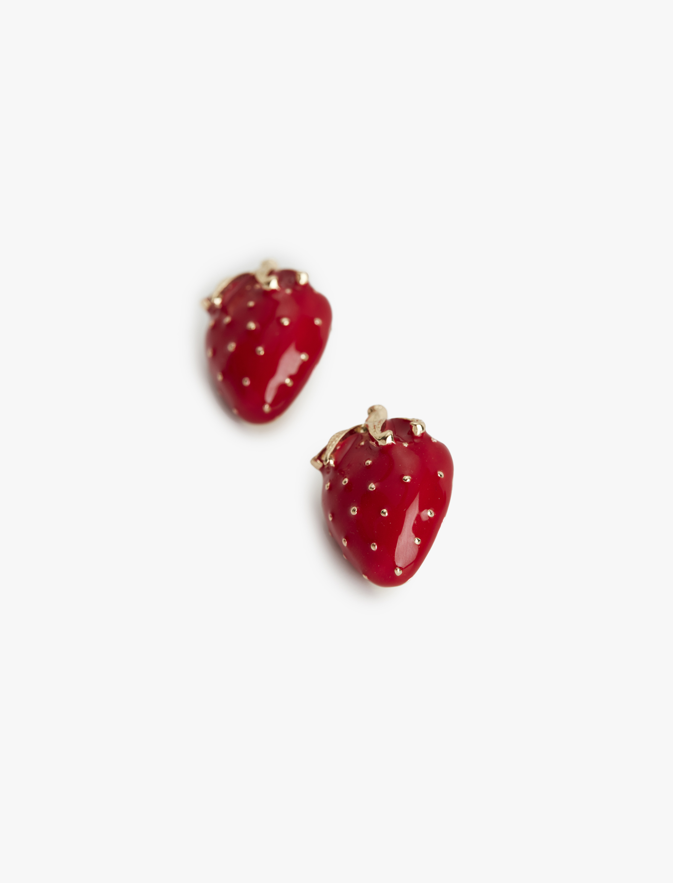  Kadın Çilek Küpe - Koton X Sibil Çetinkaya