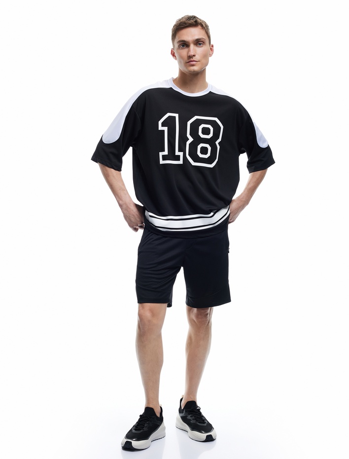  Fermuarlı Cepli Basic Spor Erkek Şort