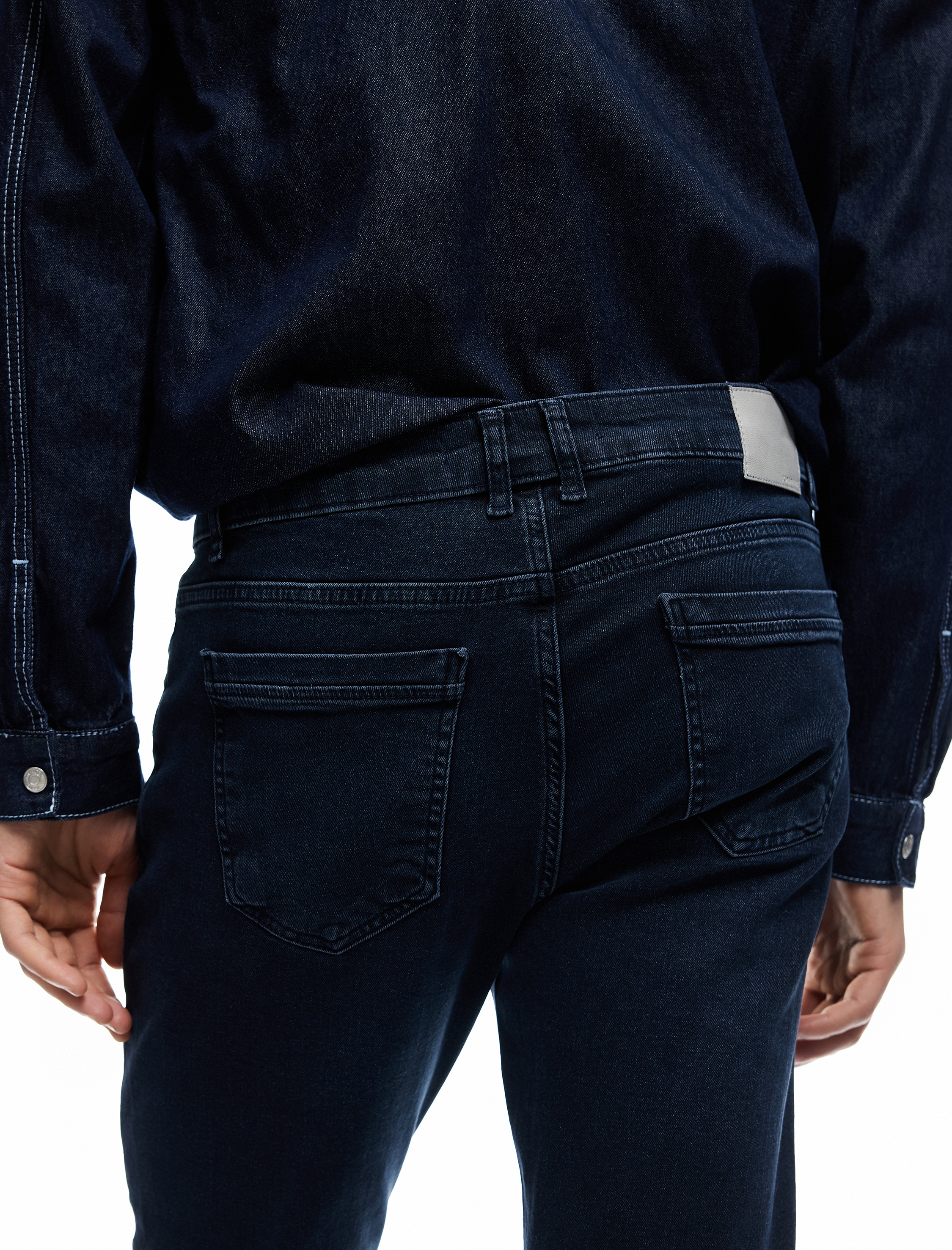   Normal Bel Cepli Skinny Denim Pantolon - Skinny Jeans