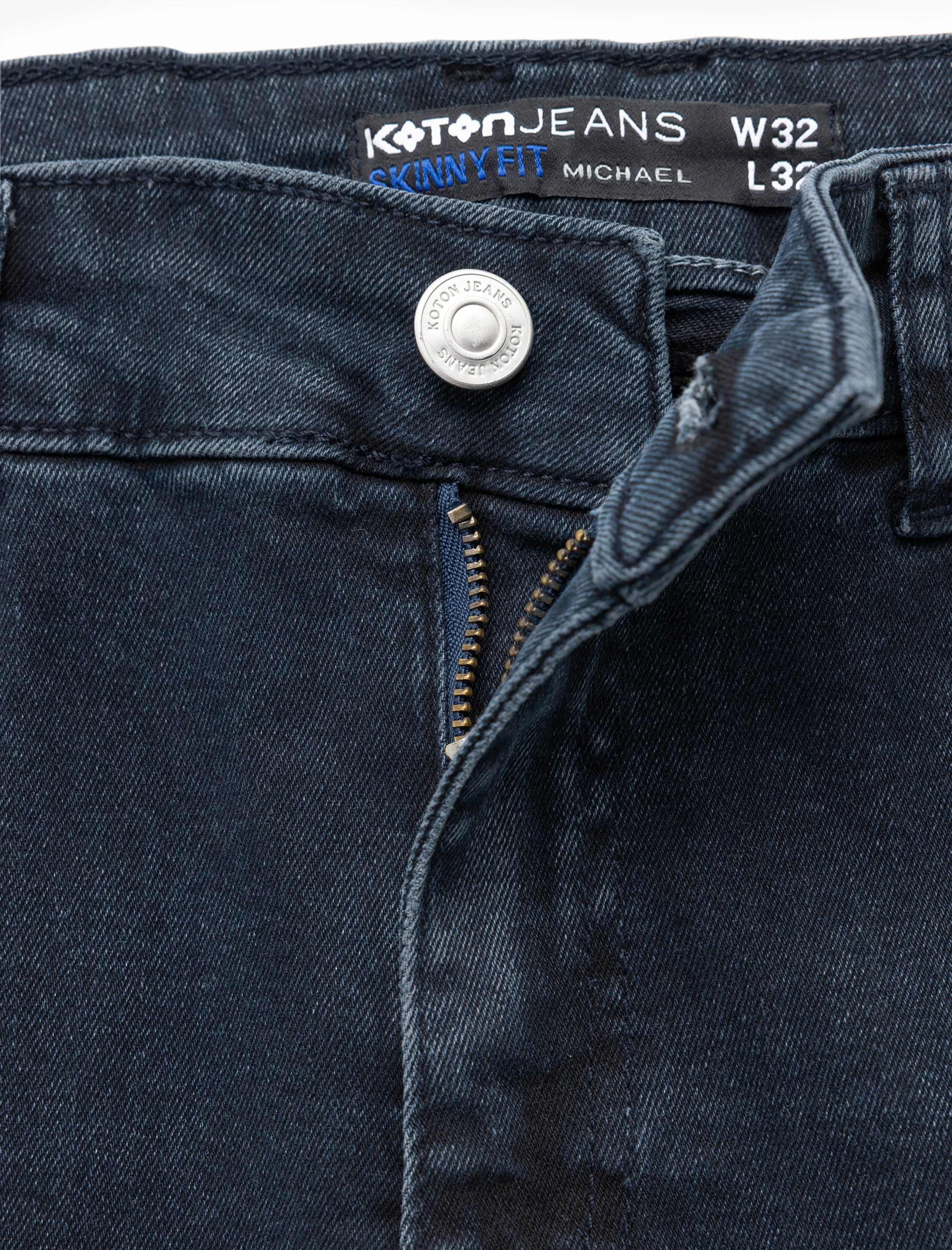   Normal Bel Cepli Skinny Denim Pantolon - Skinny Jeans